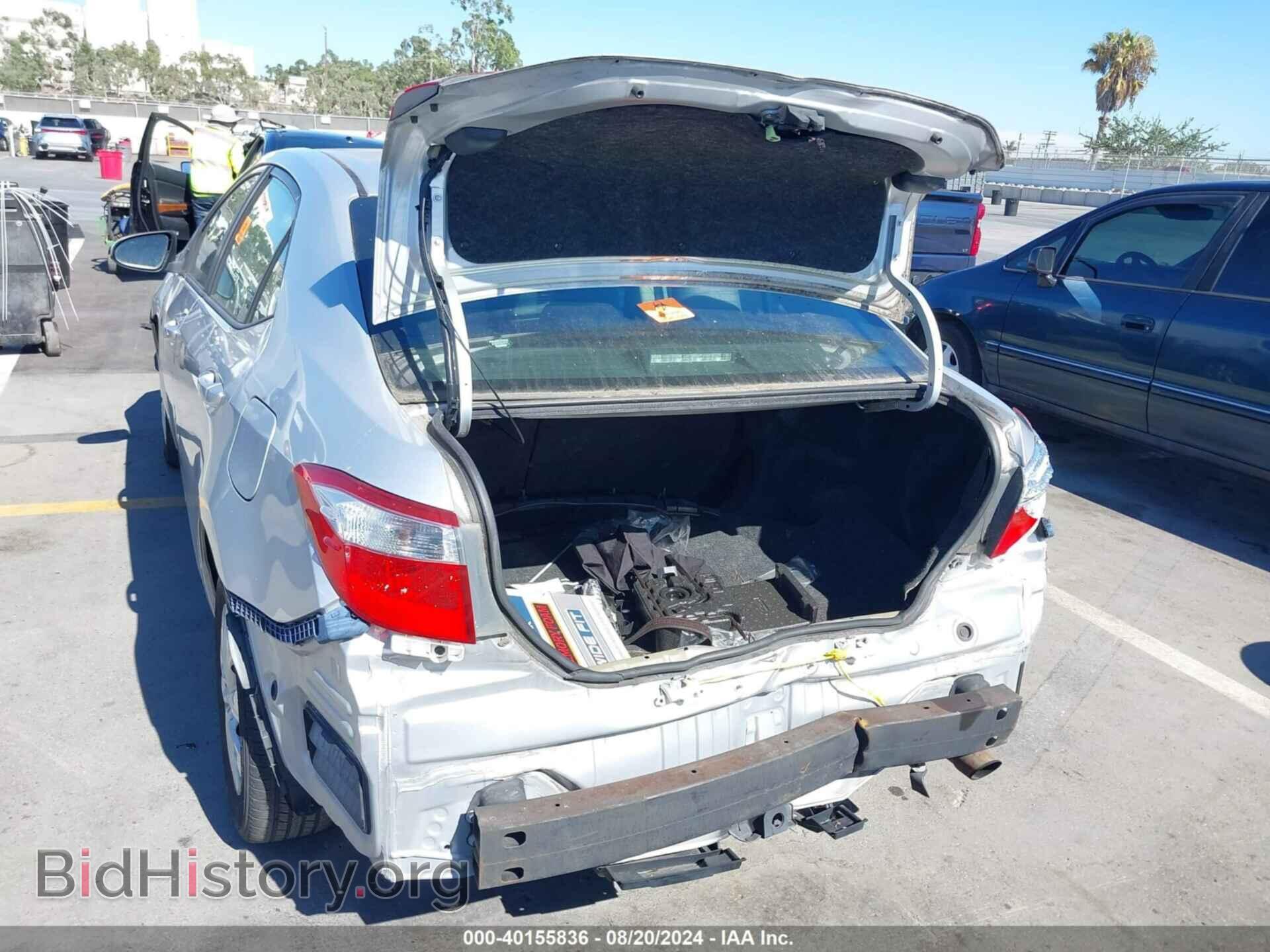 2014 TOYOTA COROLLA - VIN: 5YFBURHE2EP123796 - Фото 6