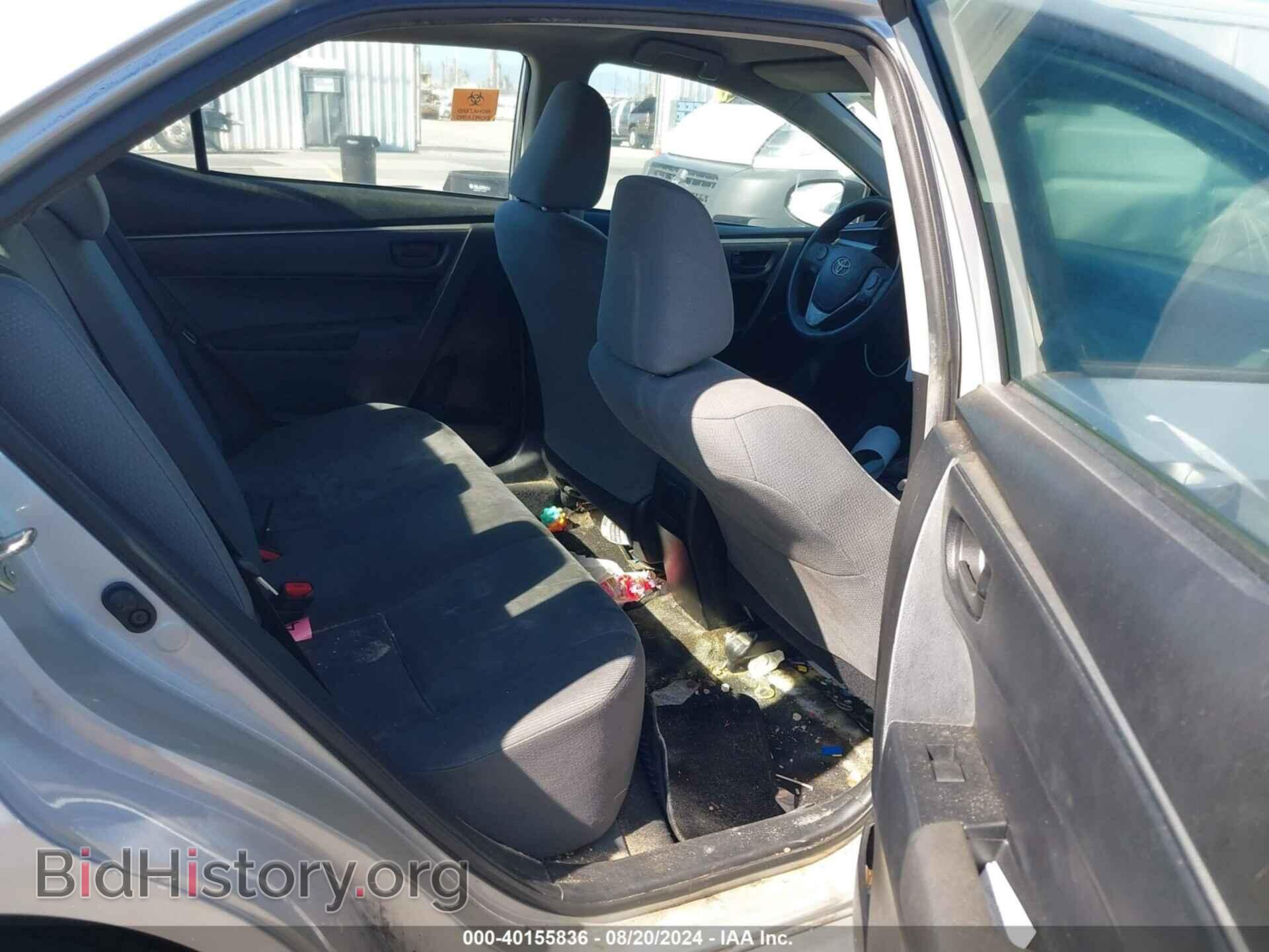 2014 TOYOTA COROLLA - VIN: 5YFBURHE2EP123796 - Фото 8
