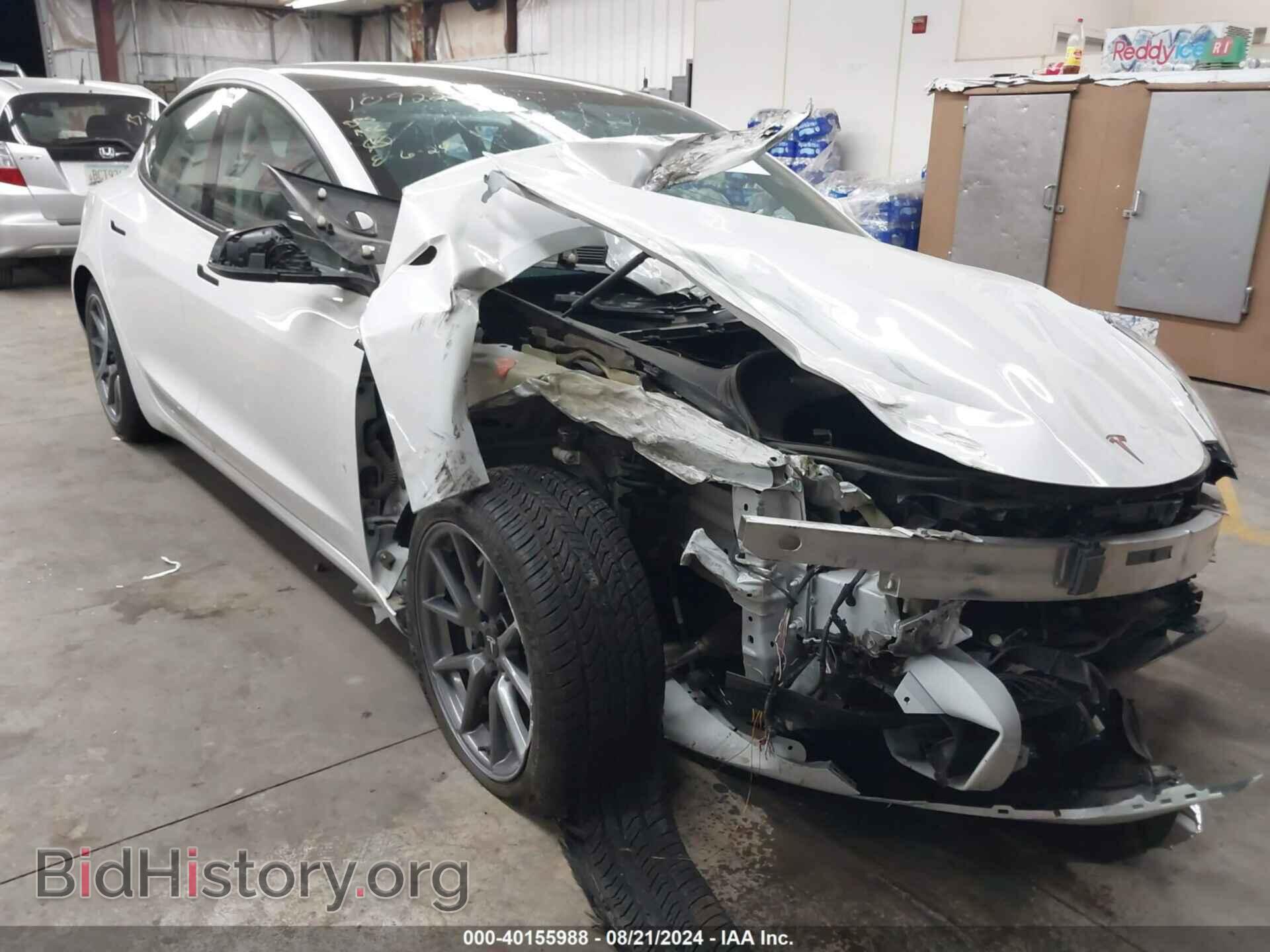 Photo 5YJ3E1EA9MF861285 - TESLA MODEL 3 2021