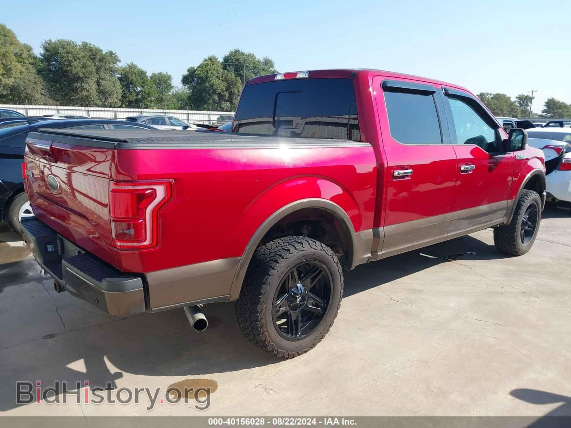 2015 FORD F-150 - VIN: 1FTEW1CP2FKE28362 - Photo 4