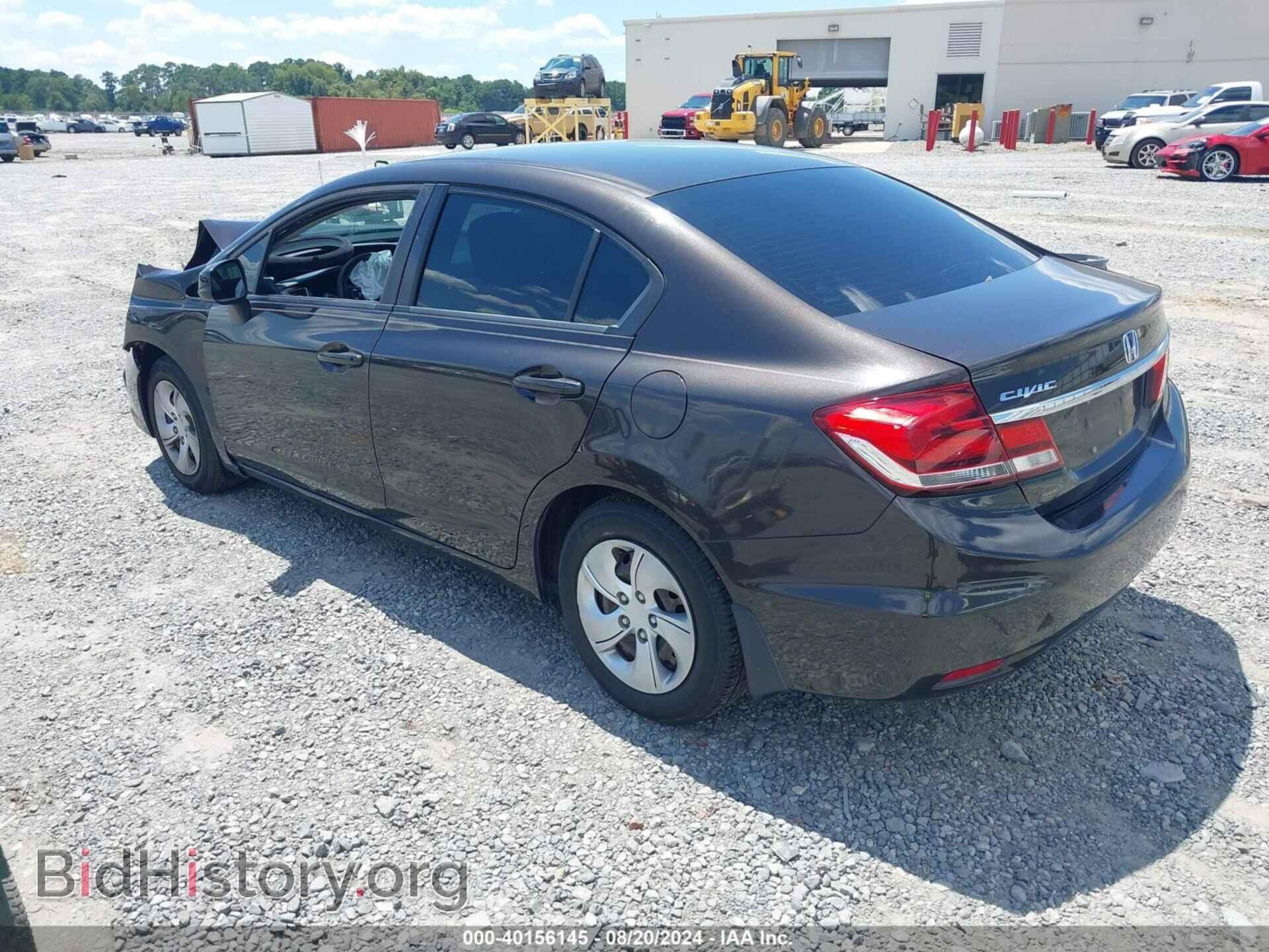 2013 HONDA CIVIC - VIN: 19XFB2F59DE027603 - Фото 3