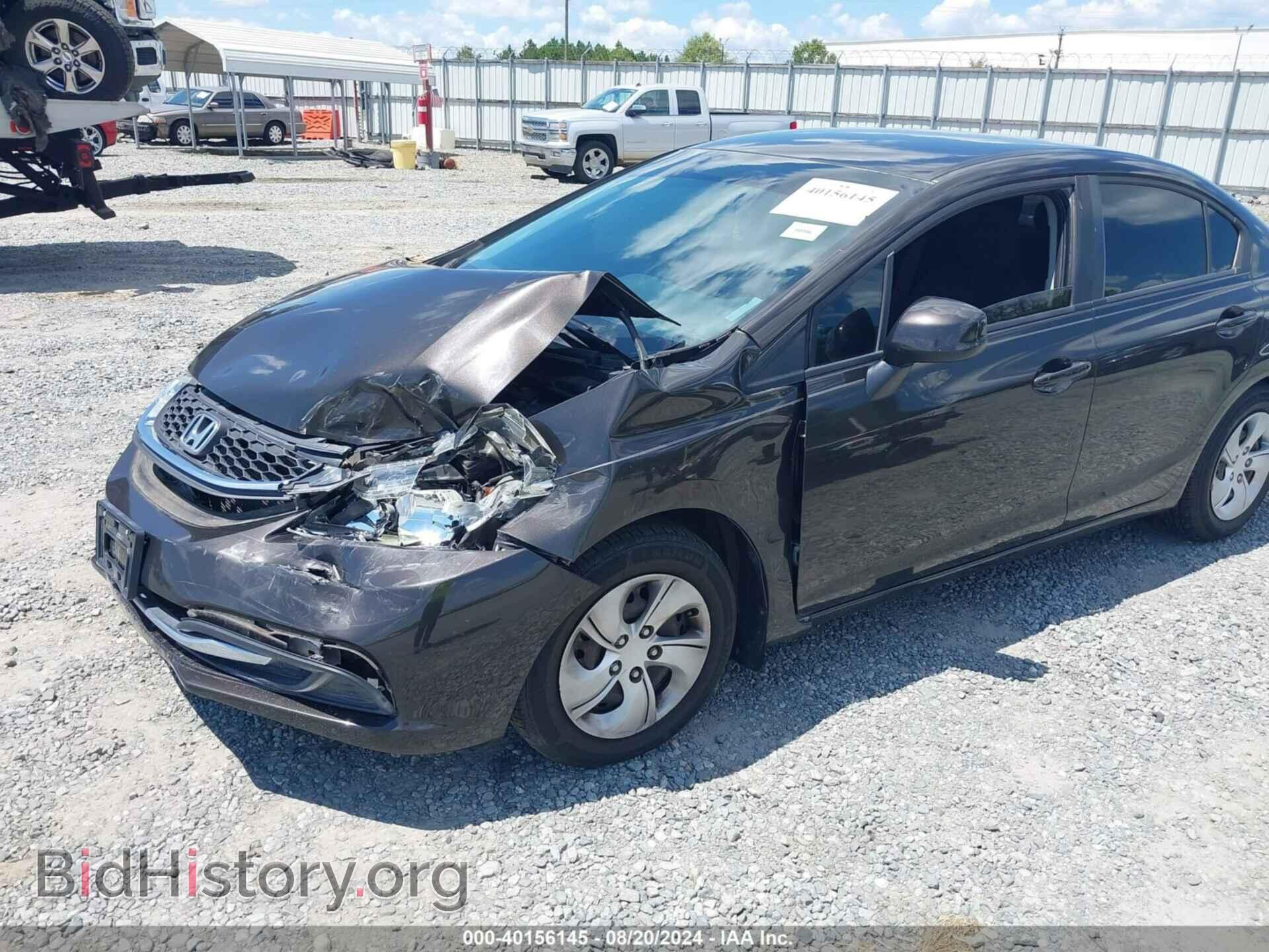 2013 HONDA CIVIC - VIN: 19XFB2F59DE027603 - Фото 6
