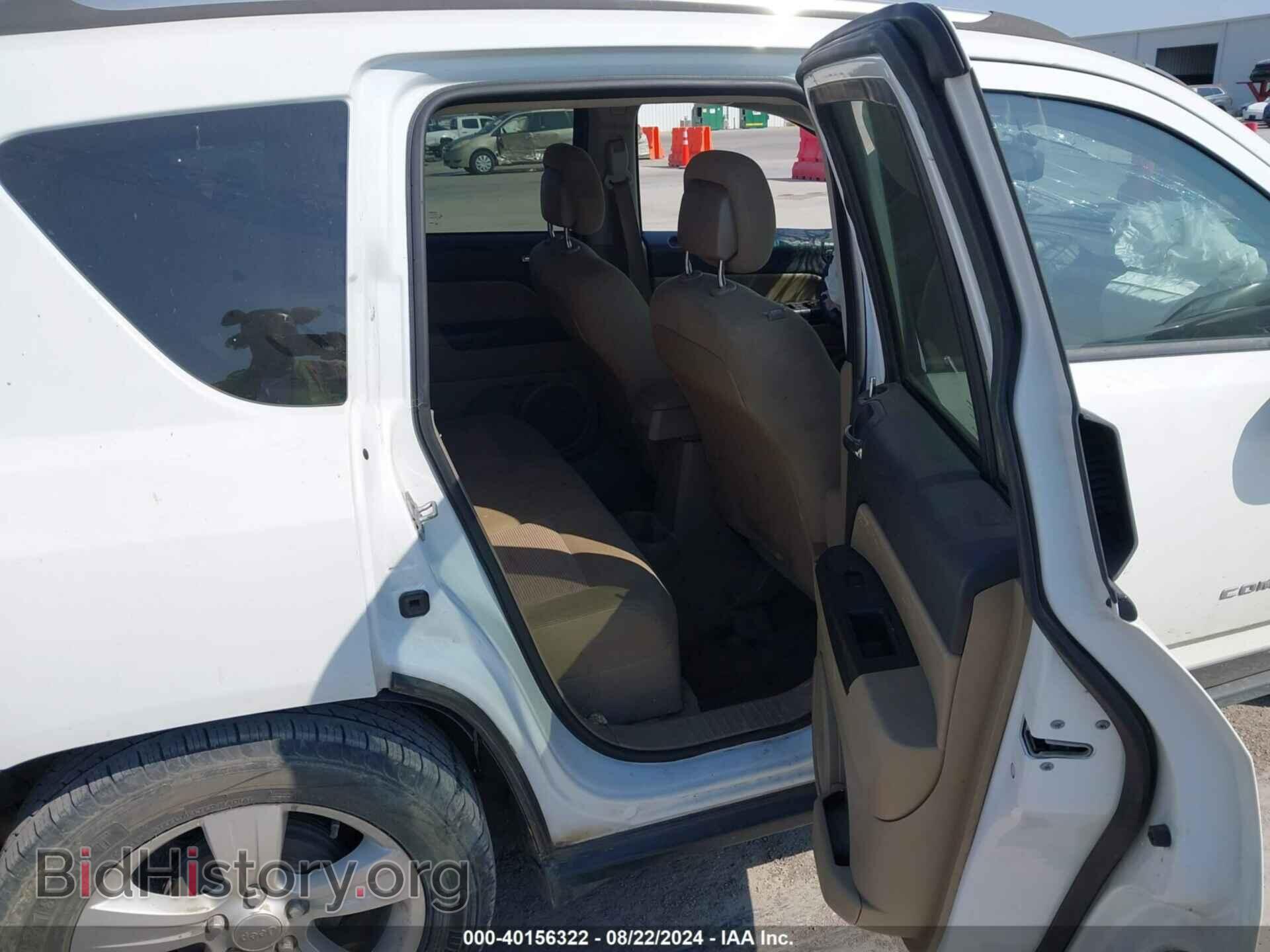 2015 JEEP COMPASS - VIN: 1C4NJCBBXFD192418 - Фото 8