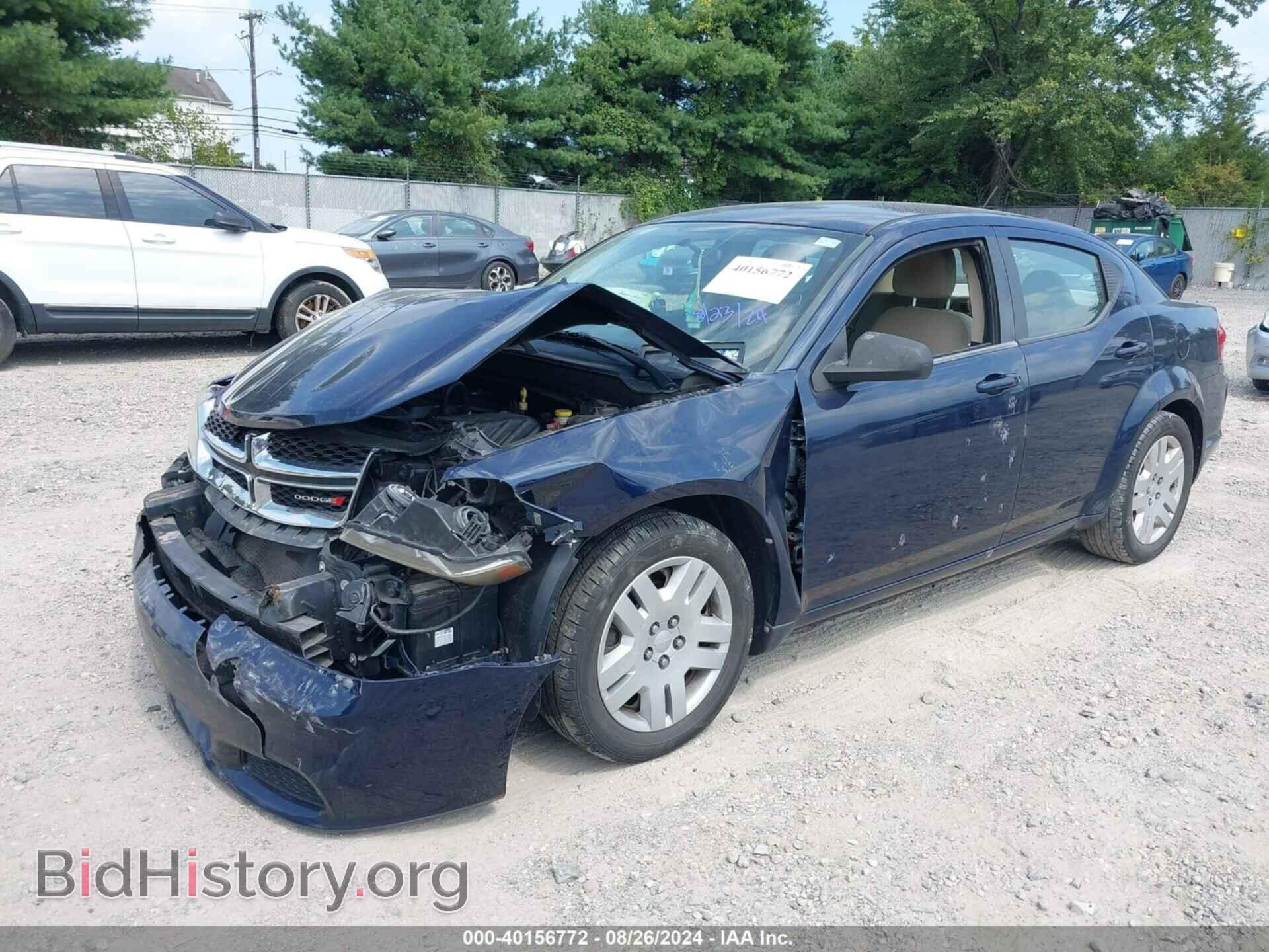 2013 DODGE AVENGER - VIN: 1C3CDZAB0DN725178 - Фото 2