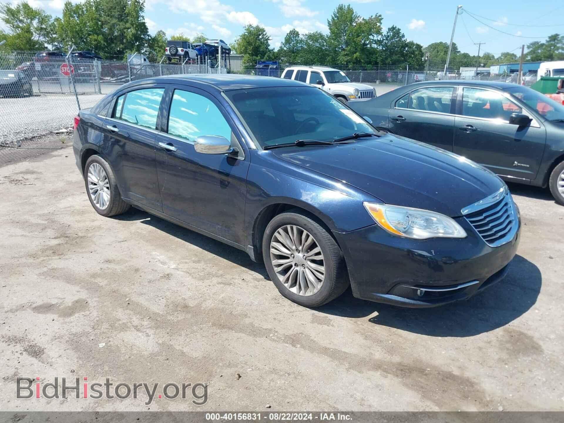 Фотография 1C3CCBCG6CN258365 - CHRYSLER 200 2012