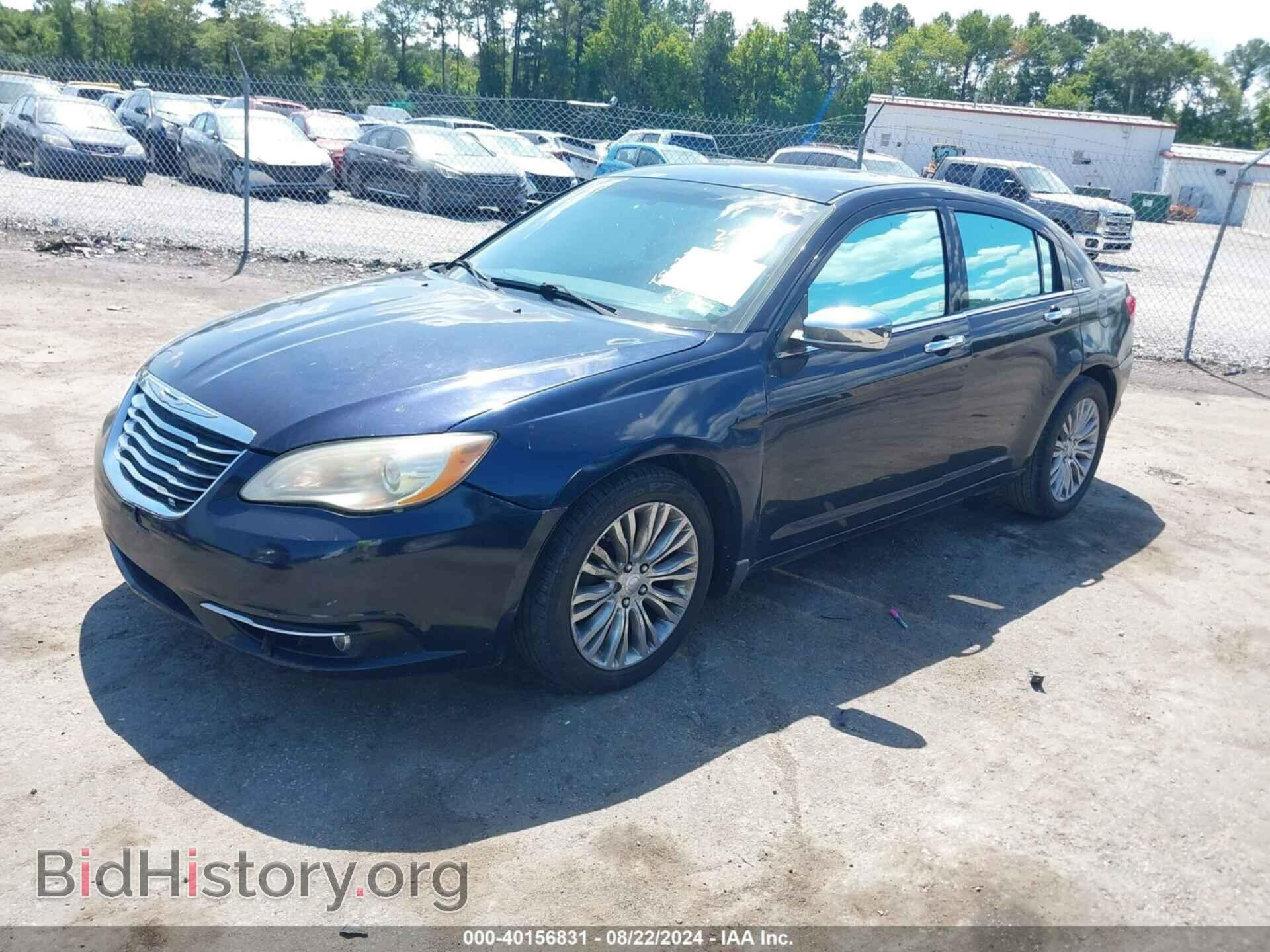 2012 CHRYSLER 200 - VIN: 1C3CCBCG6CN258365 - Фото 2