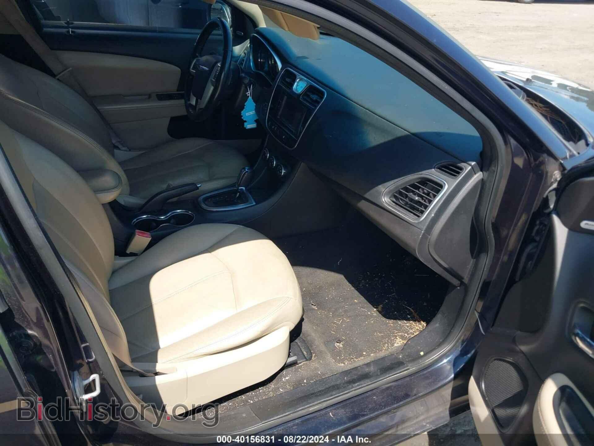 2012 CHRYSLER 200 - VIN: 1C3CCBCG6CN258365 - Фото 5
