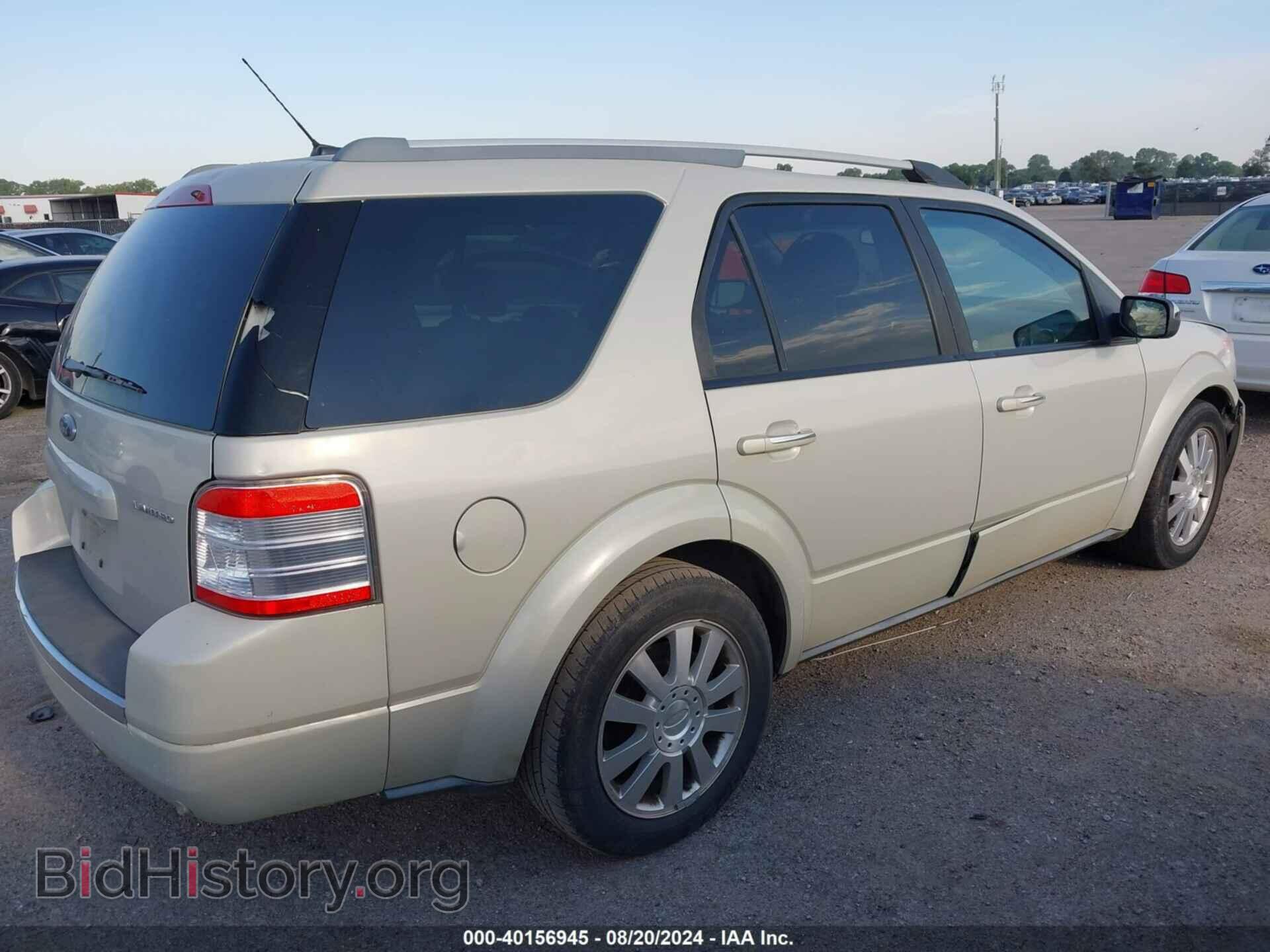 2008 FORD TAURUS X - VIN: 1FMDK03WX8GA16488 - Фото 4