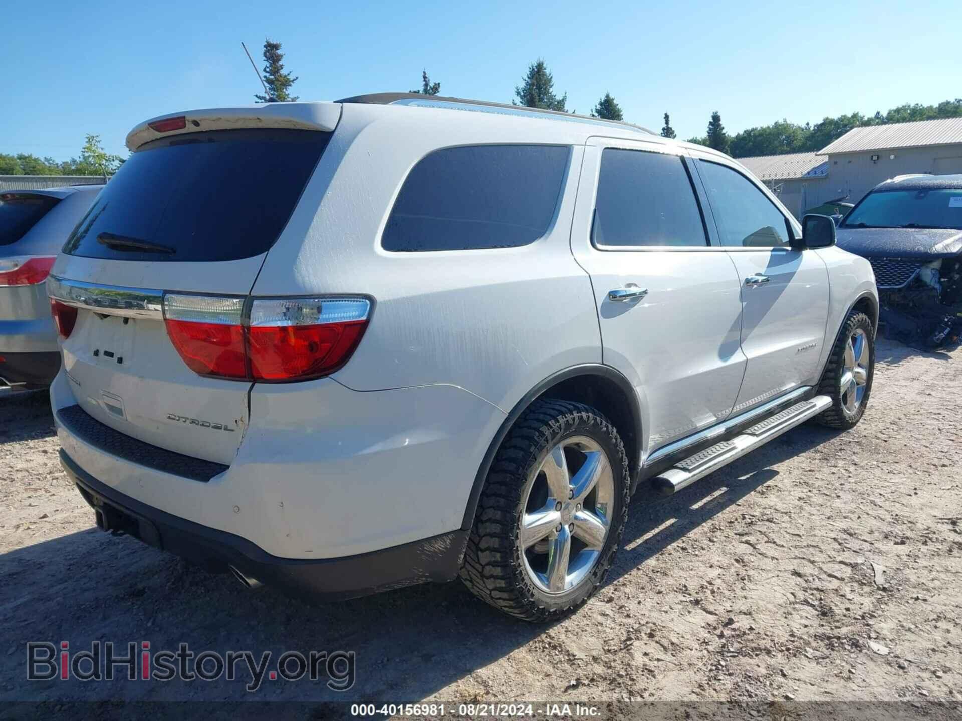 2013 DODGE DURANGO - VIN: 1C4RDHEG0DC617368 - Photo 4