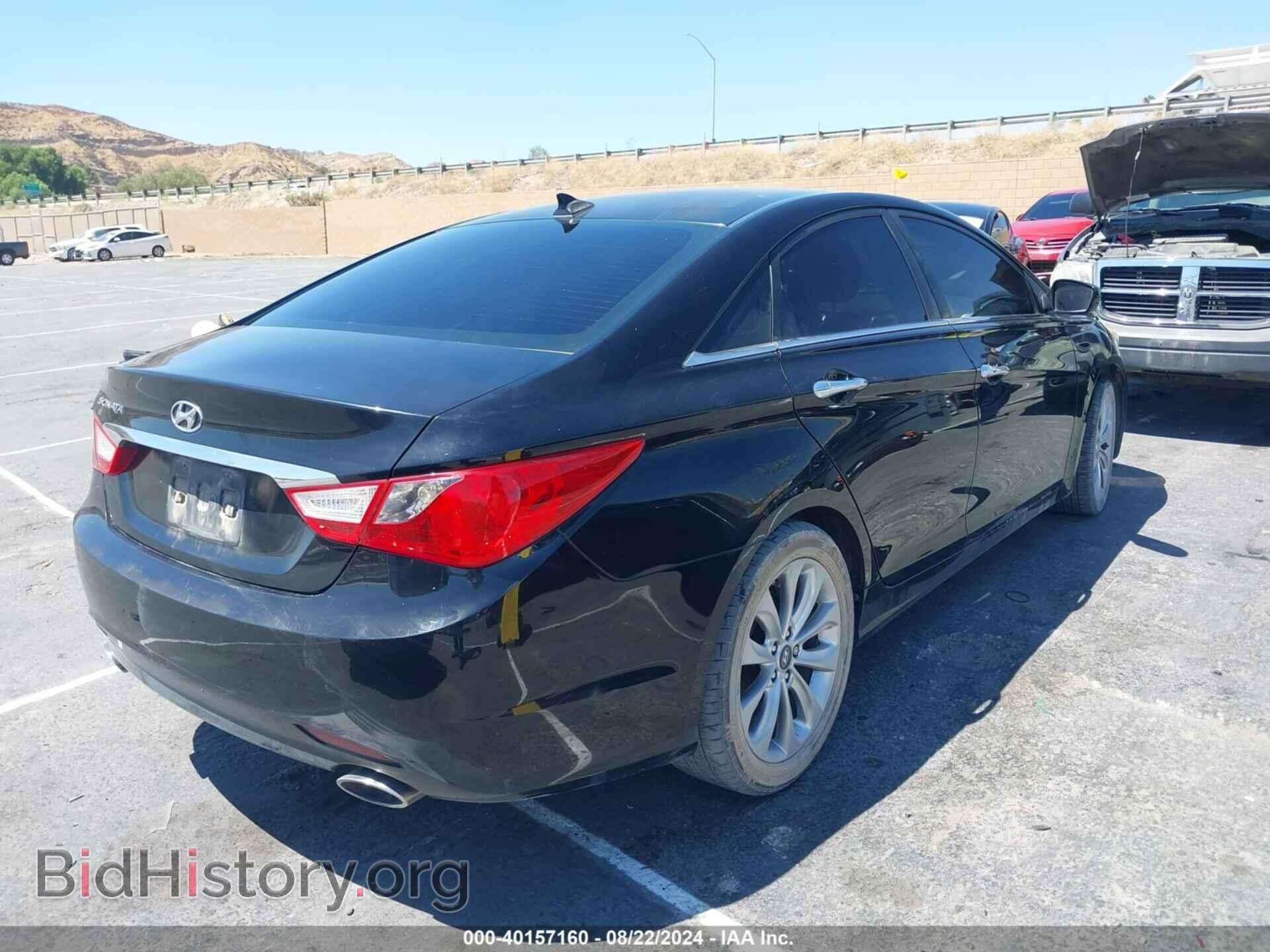 2013 HYUNDAI SONATA - VIN: 5NPEC4AC8DH727912 - Фото 4