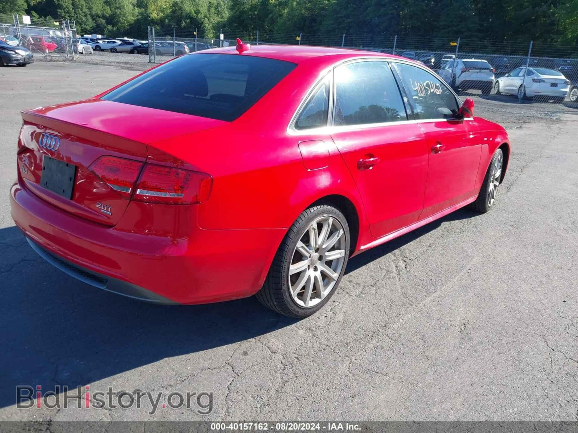 2012 AUDI A4 - VIN: WAUFFAFLXCA120125 - Фото 4