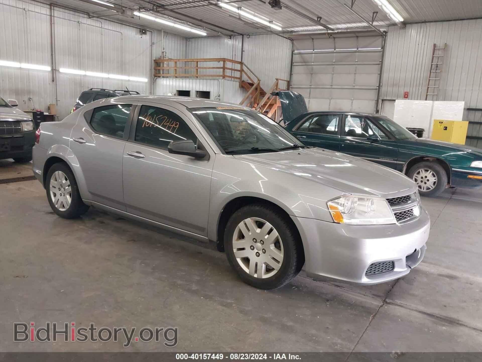 Фотография 1C3CDZAG0DN757592 - DODGE AVENGER 2013