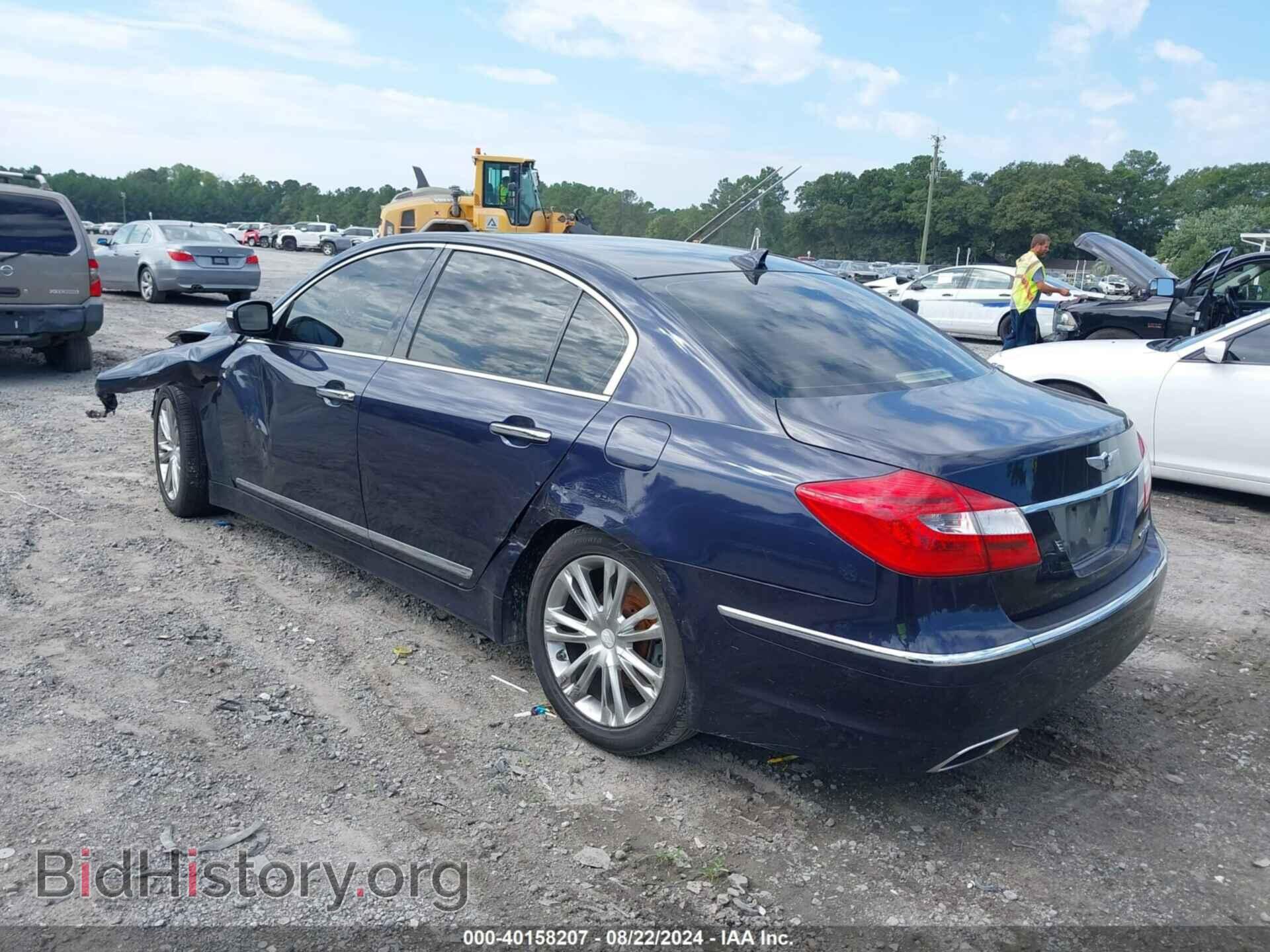 2012 HYUNDAI GENESIS - VIN: KMHGC4DF3CU156411 - Фото 3