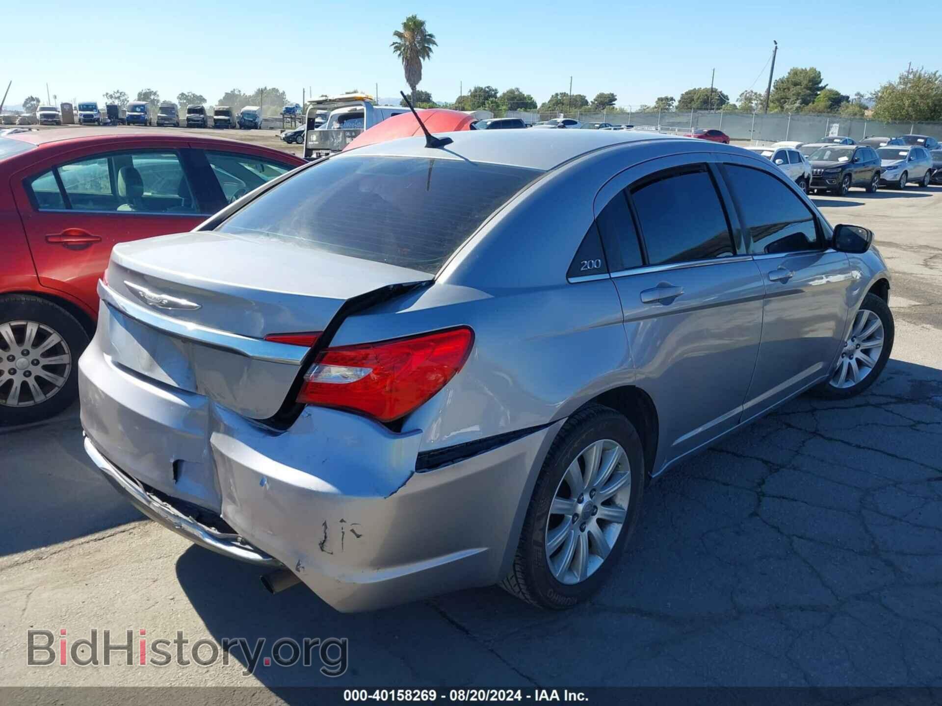 2013 CHRYSLER 200 - VIN: 1C3CCBBB2DN763777 - Фото 4