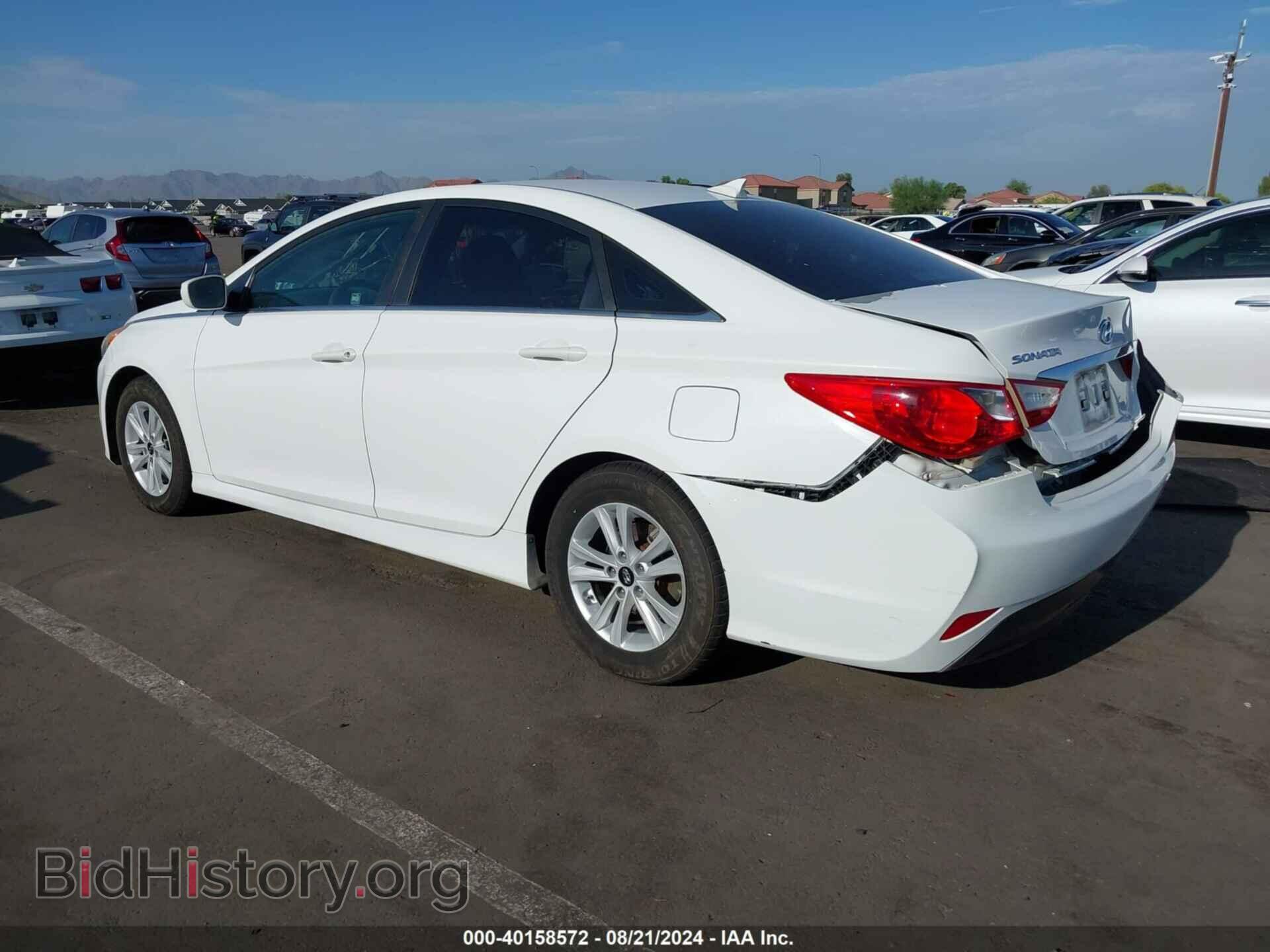2014 HYUNDAI SONATA - VIN: 5NPEB4AC9EH874874 - Фото 3