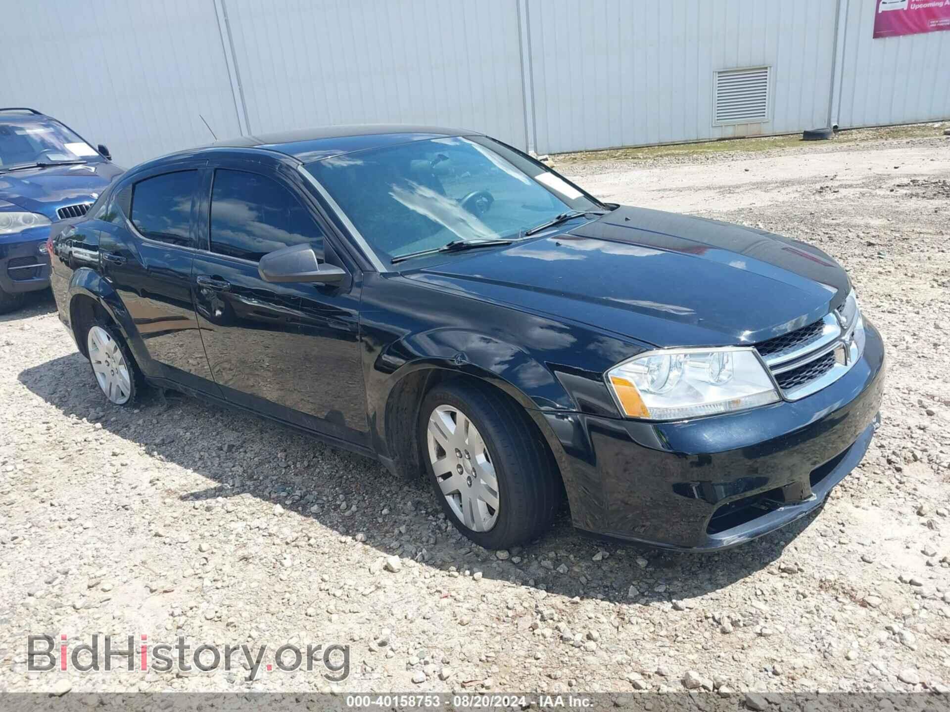 Photo 1C3CDZAB8EN174404 - DODGE AVENGER 2014