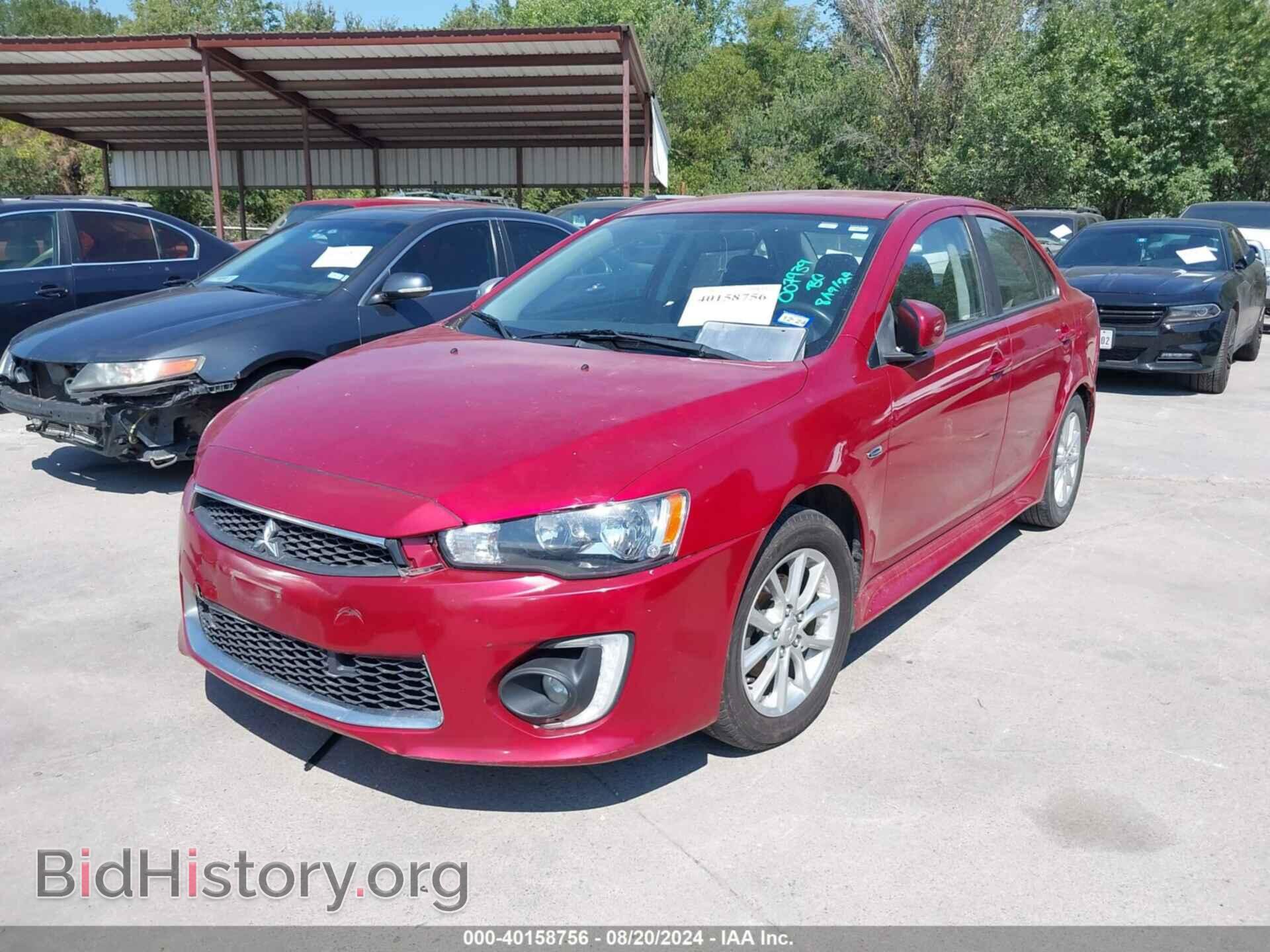 2016 MITSUBISHI LANCER - VIN: JA32U2FU2GU007939 - Фото 2