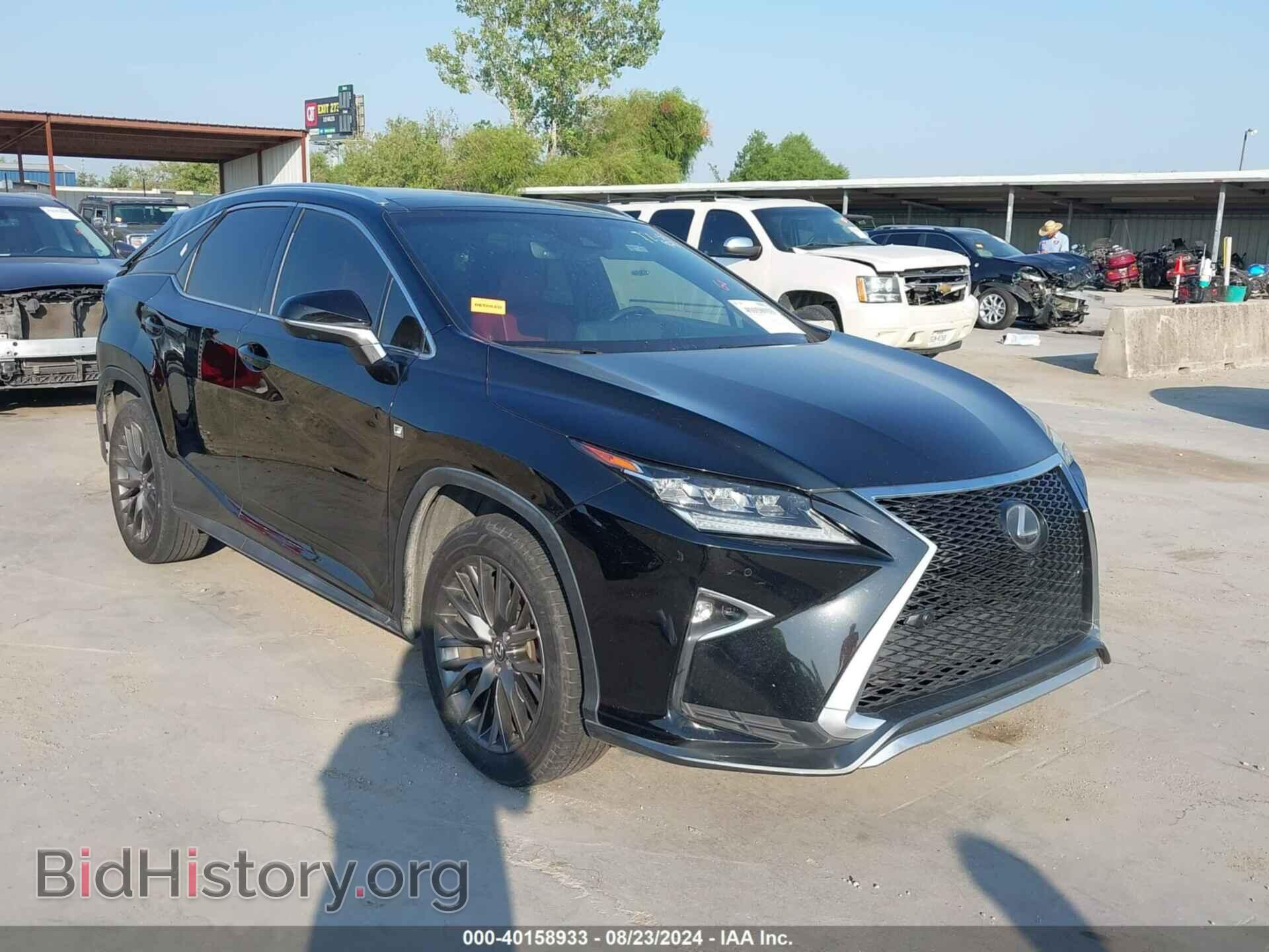 Фотография 2T2BZMCA3GC050770 - LEXUS RX 350 2016