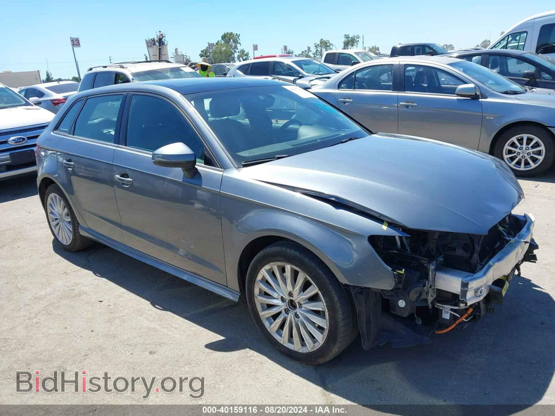Фотография WAUUPBFF3HA059342 - AUDI A3 E-TRON 2017