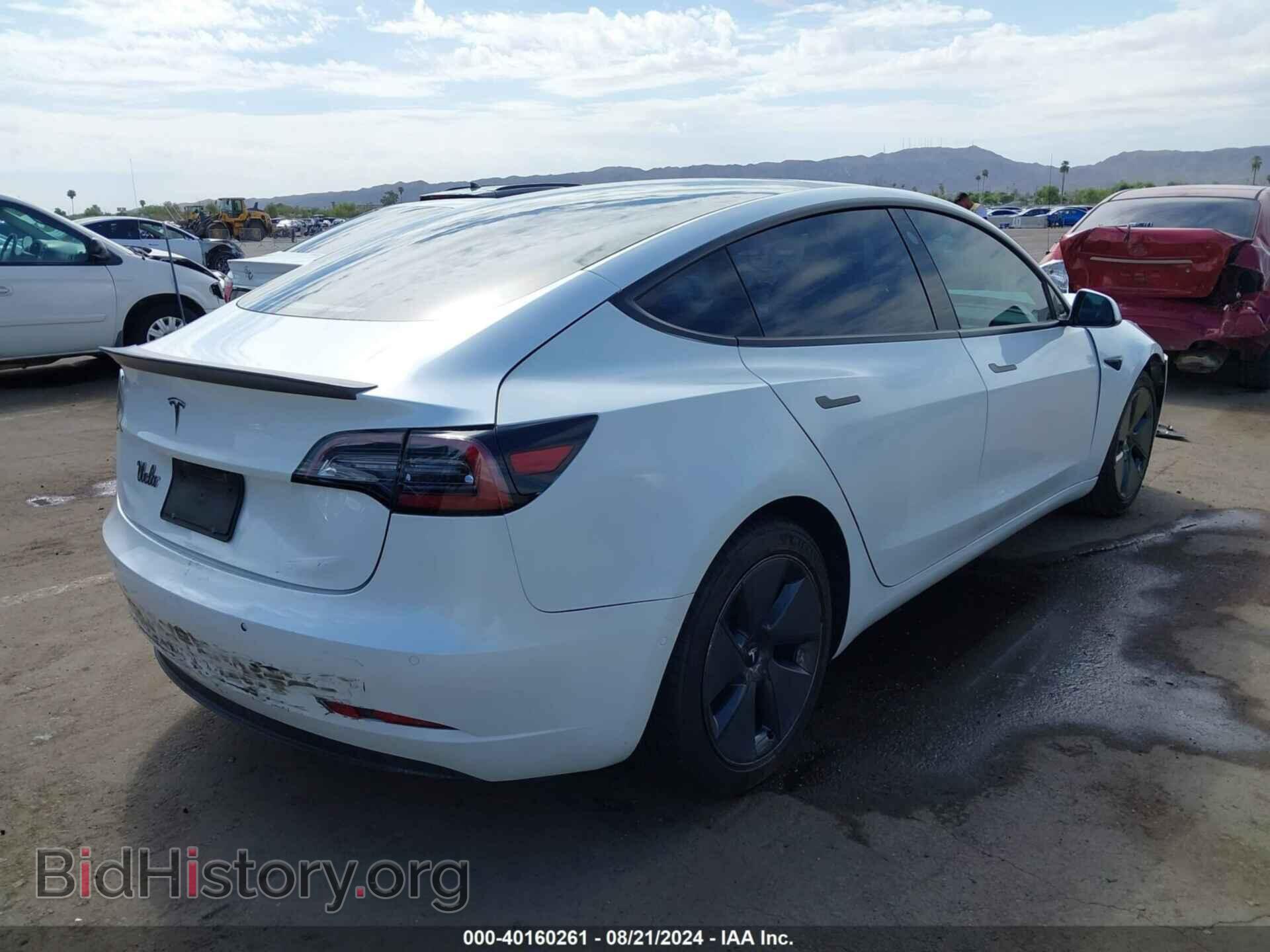 2021 TESLA MODEL 3 - VIN: 5YJ3E1EA9MF076538 - Фото 4