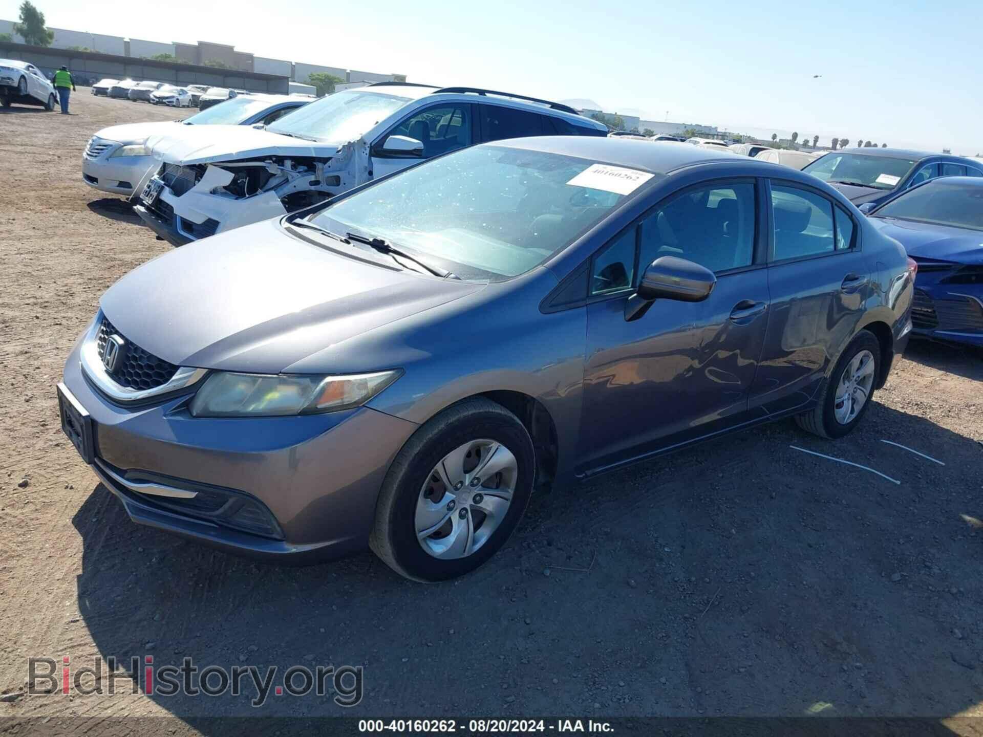 2015 HONDA CIVIC - VIN: 2HGFB2F51FH505036 - Фото 2