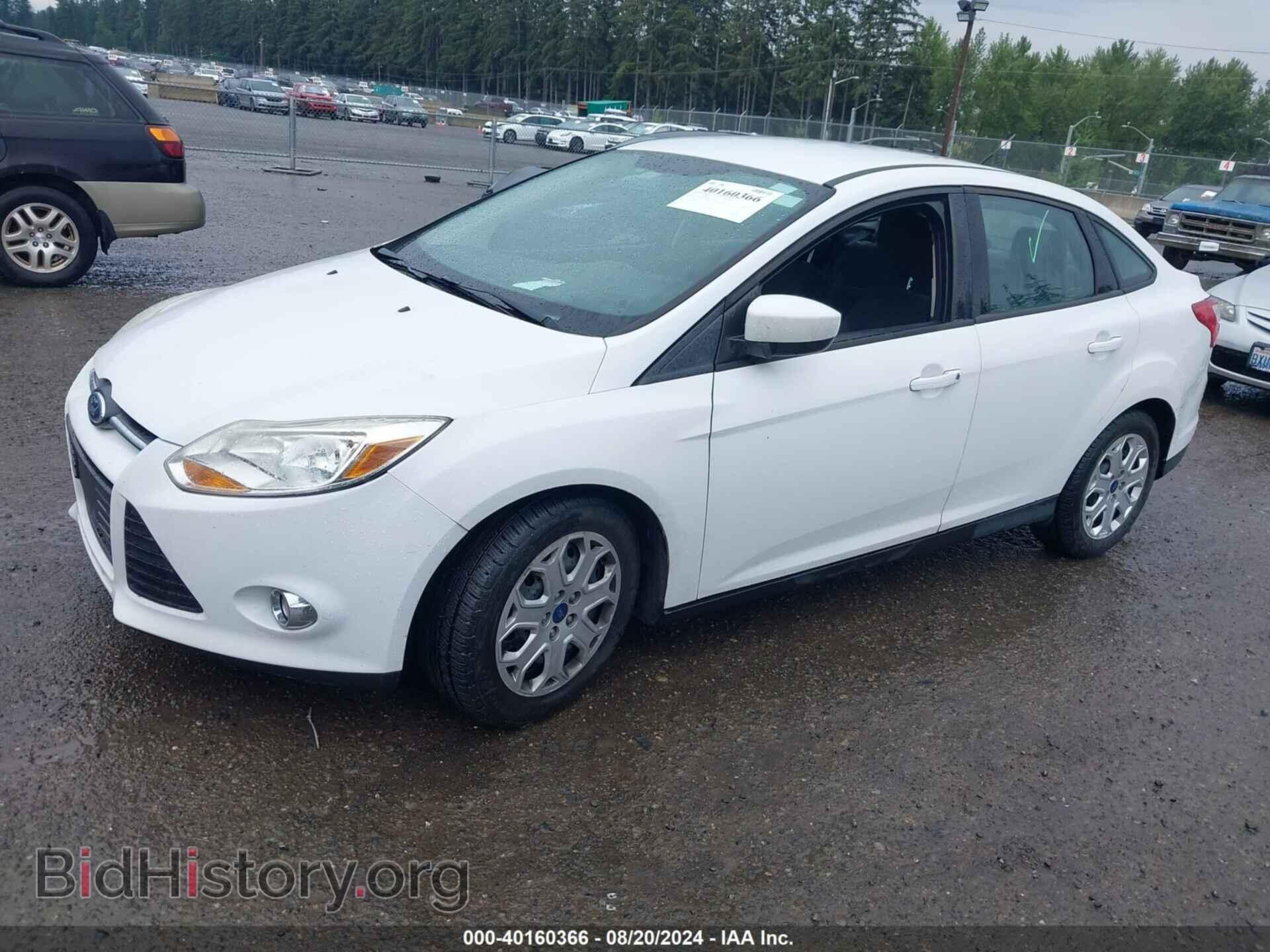 2012 FORD FOCUS - VIN: 1FAHP3F2XCL404876 - Фото 2