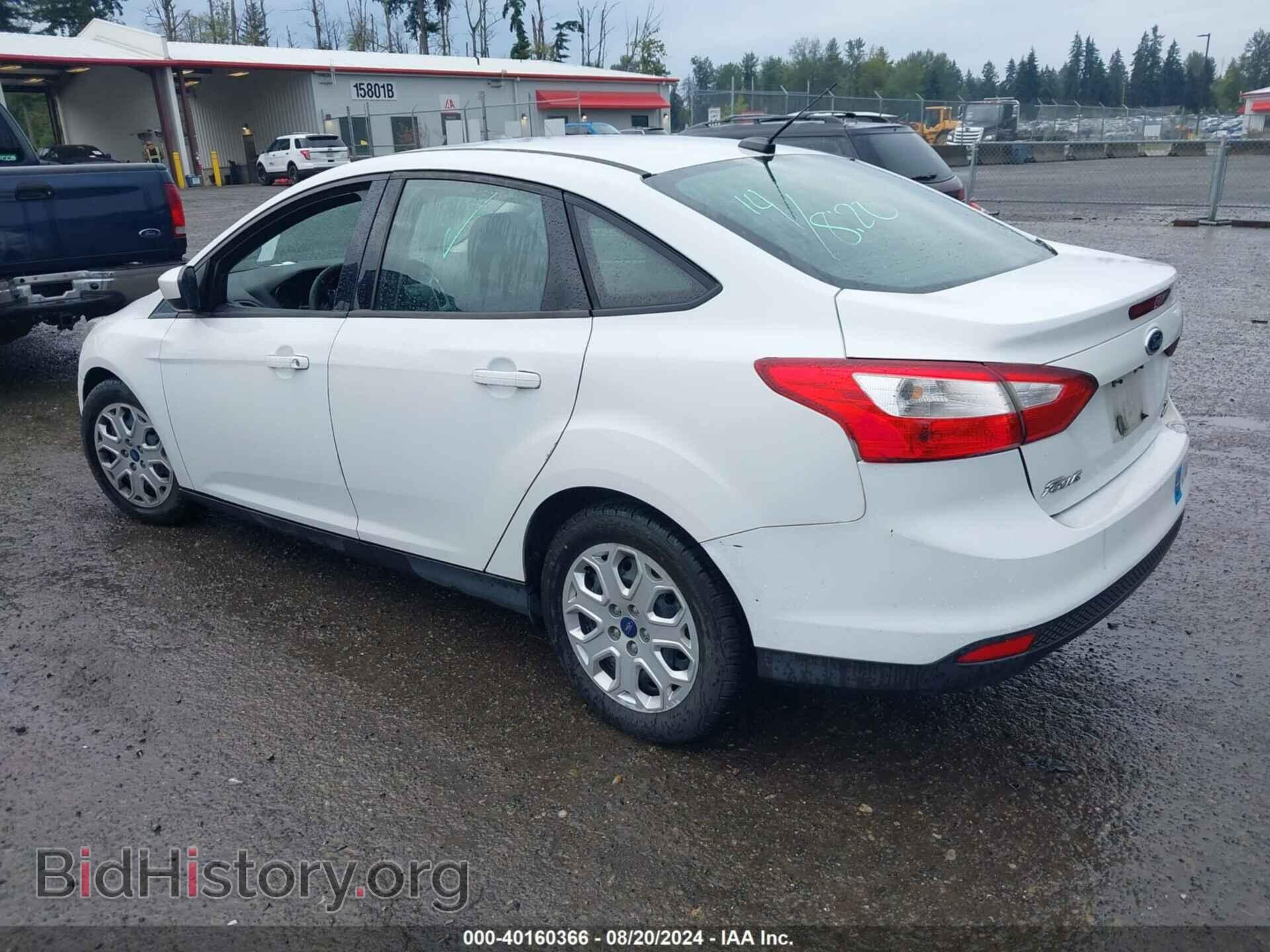 2012 FORD FOCUS - VIN: 1FAHP3F2XCL404876 - Фото 3