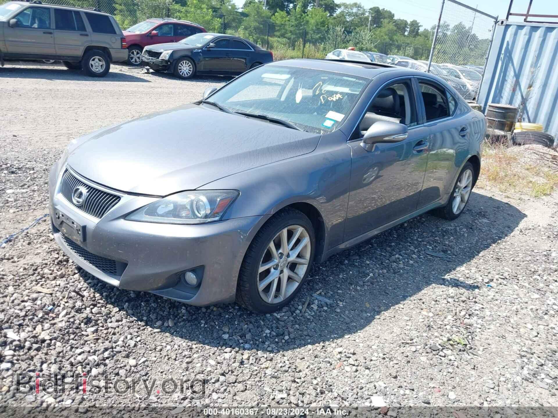 2012 LEXUS IS 250 - VIN: JTHCF5C29C2036038 - Фото 2