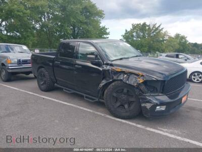 2012 RAM 1500 SLT, black — VIN 1C6RD7LT7CS186002, IAAI