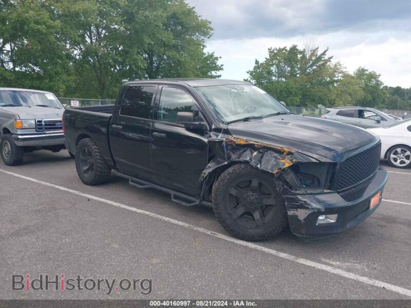2012 RAM 1500 SLT (VIN 1C6RD7LT7CS186002) — photo 1 of 11, IAAI, damage: left front