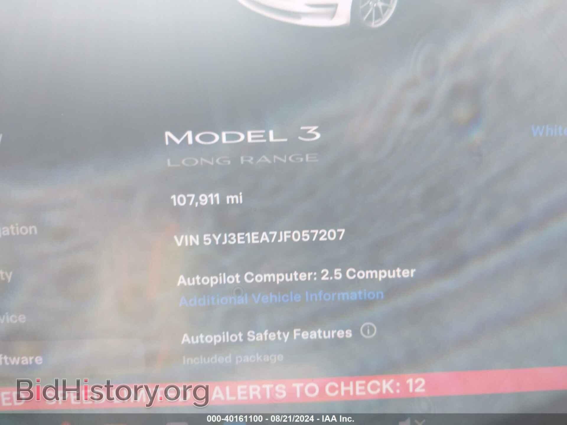 2018 TESLA MODEL 3 - VIN: 5YJ3E1EA7JF057207 - Фото 7