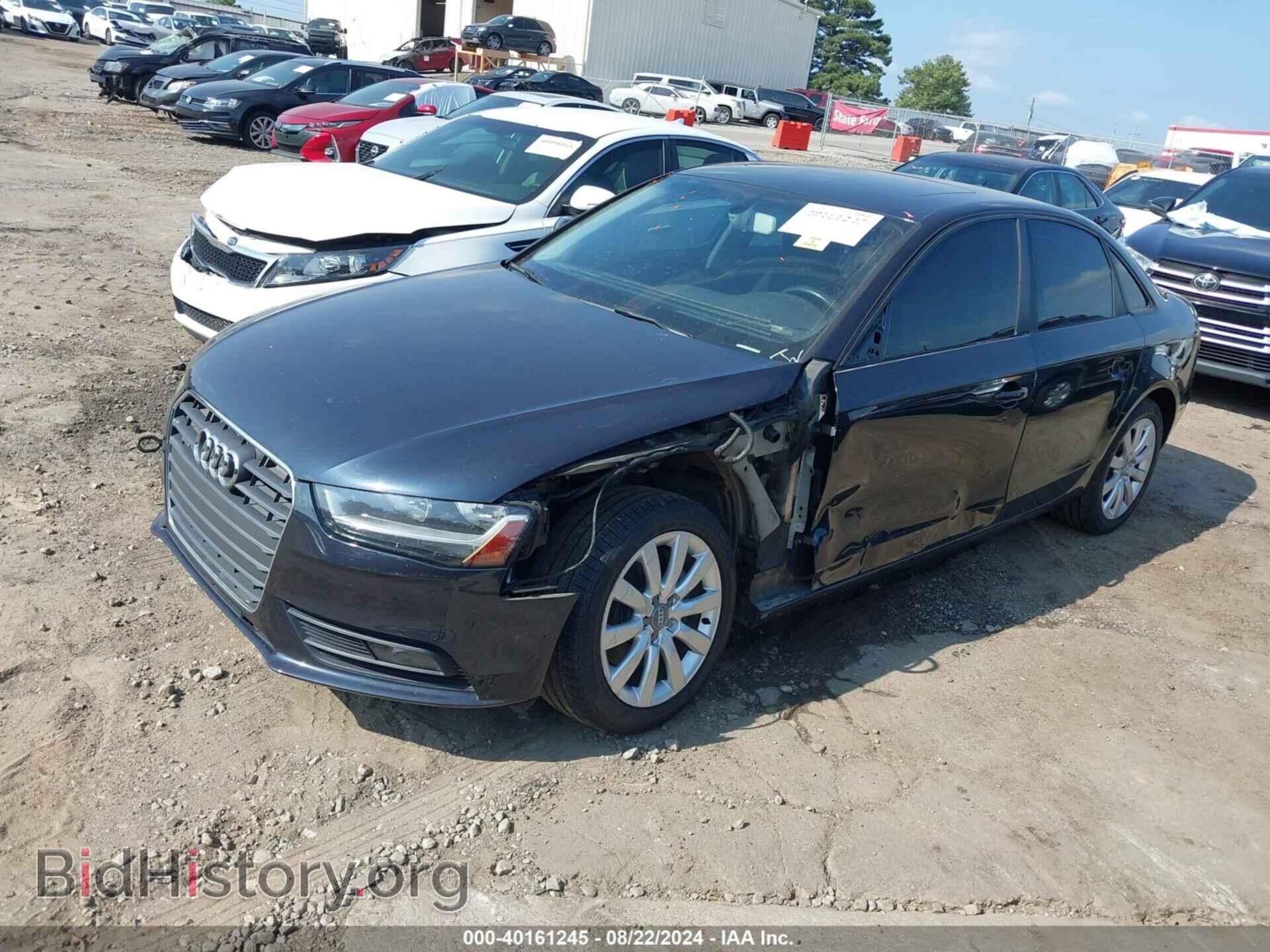 2014 AUDI A4 - VIN: WAUBFAFL5EN040192 - Фото 2