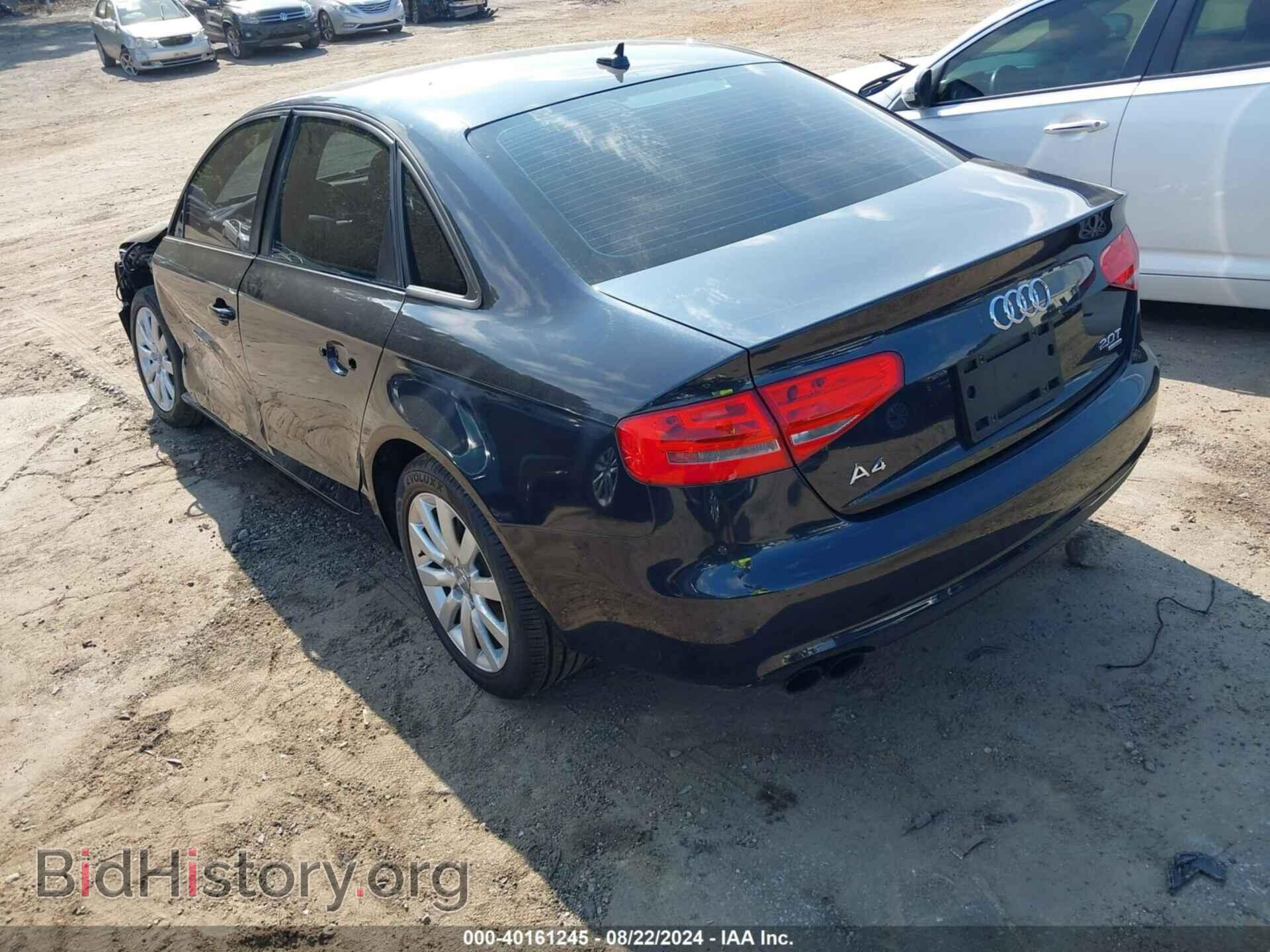 2014 AUDI A4 - VIN: WAUBFAFL5EN040192 - Фото 3