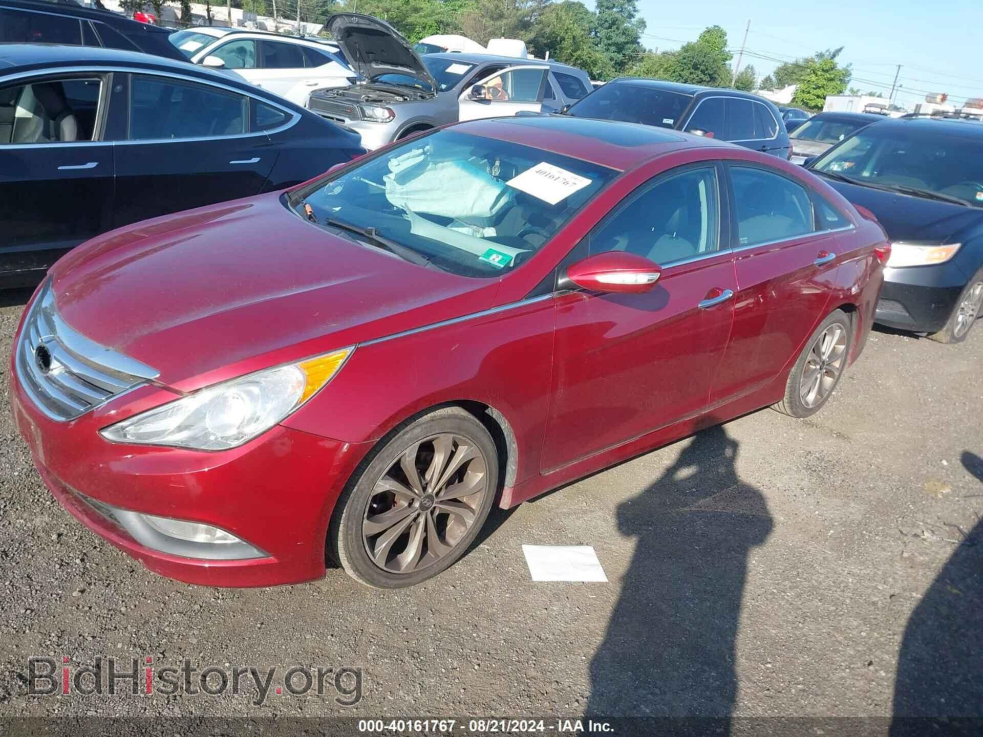 2014 HYUNDAI SONATA - VIN: 5NPEC4AB1EH875246 - Фото 2