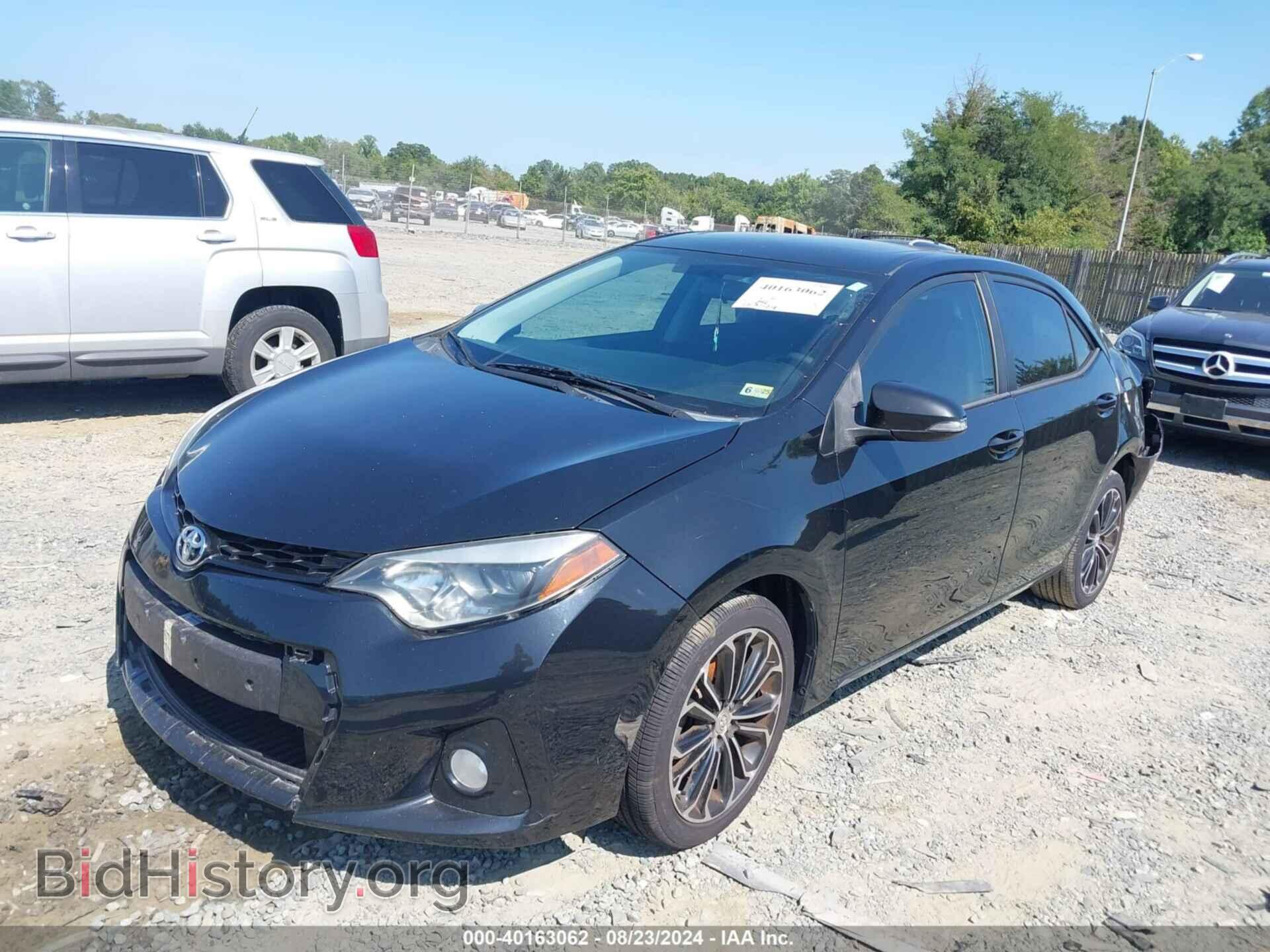 2014 TOYOTA COROLLA - VIN: 2T1BURHEXEC227842 - Фото 2