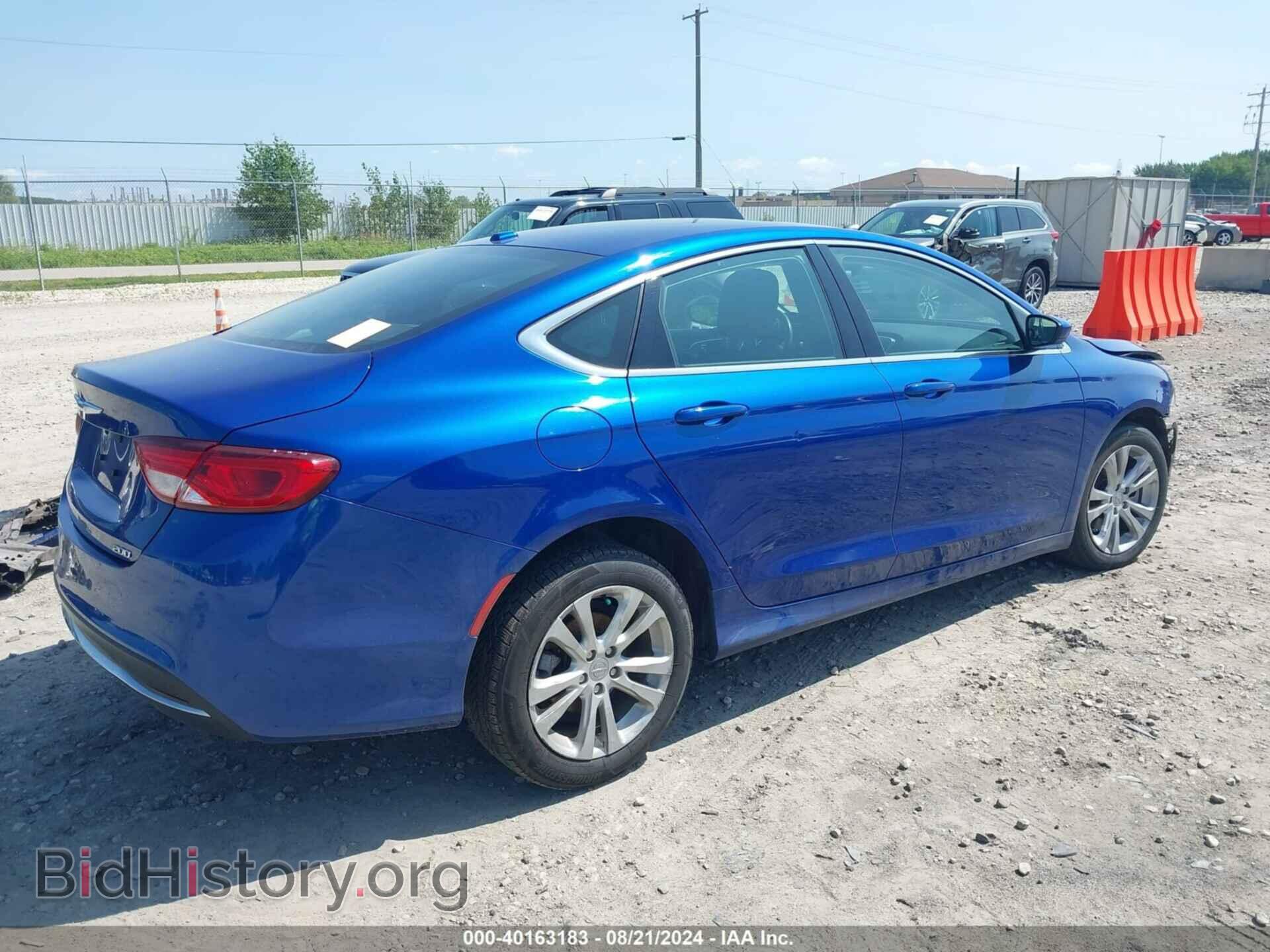 2015 CHRYSLER 200 - VIN: 1C3CCCAB1FN534534 - Фото 4