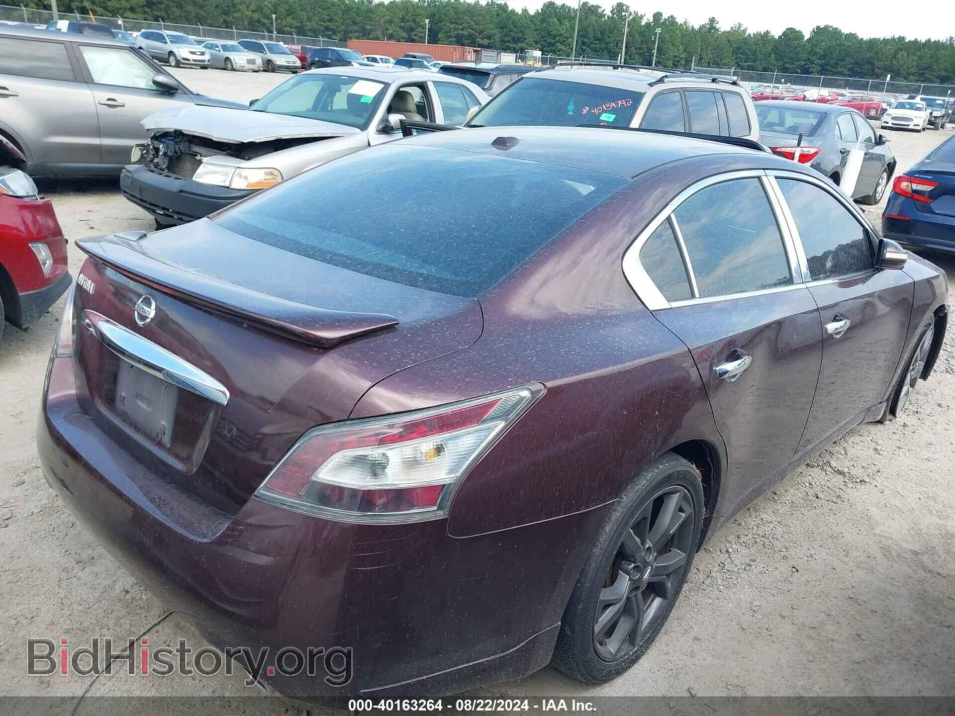 2014 NISSAN MAXIMA - VIN: 1N4AA5APXEC451393 - Фото 4
