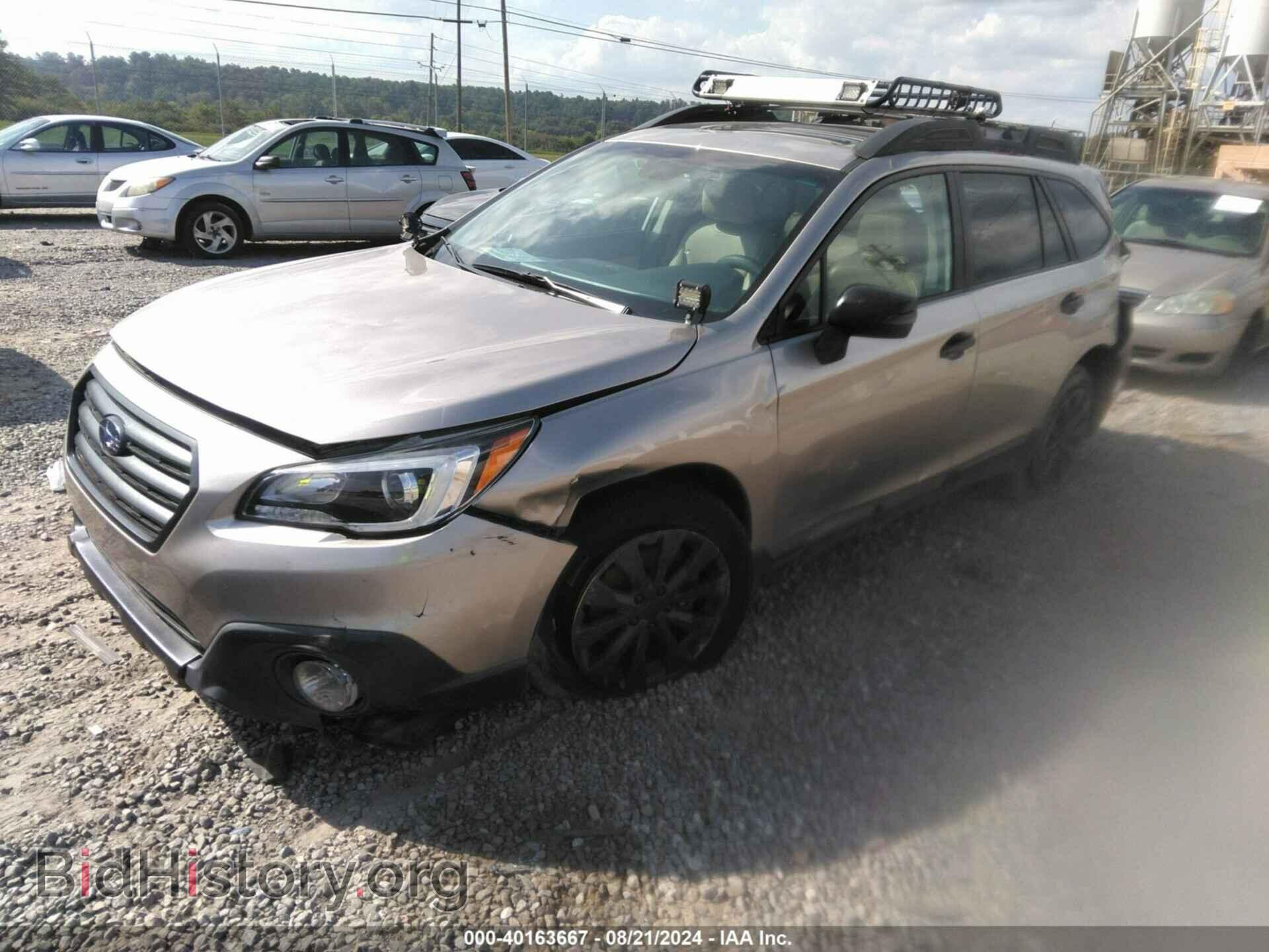 2016 SUBARU OUTBACK - VIN: 4S4BSBNC6G3220765 - Фото 2