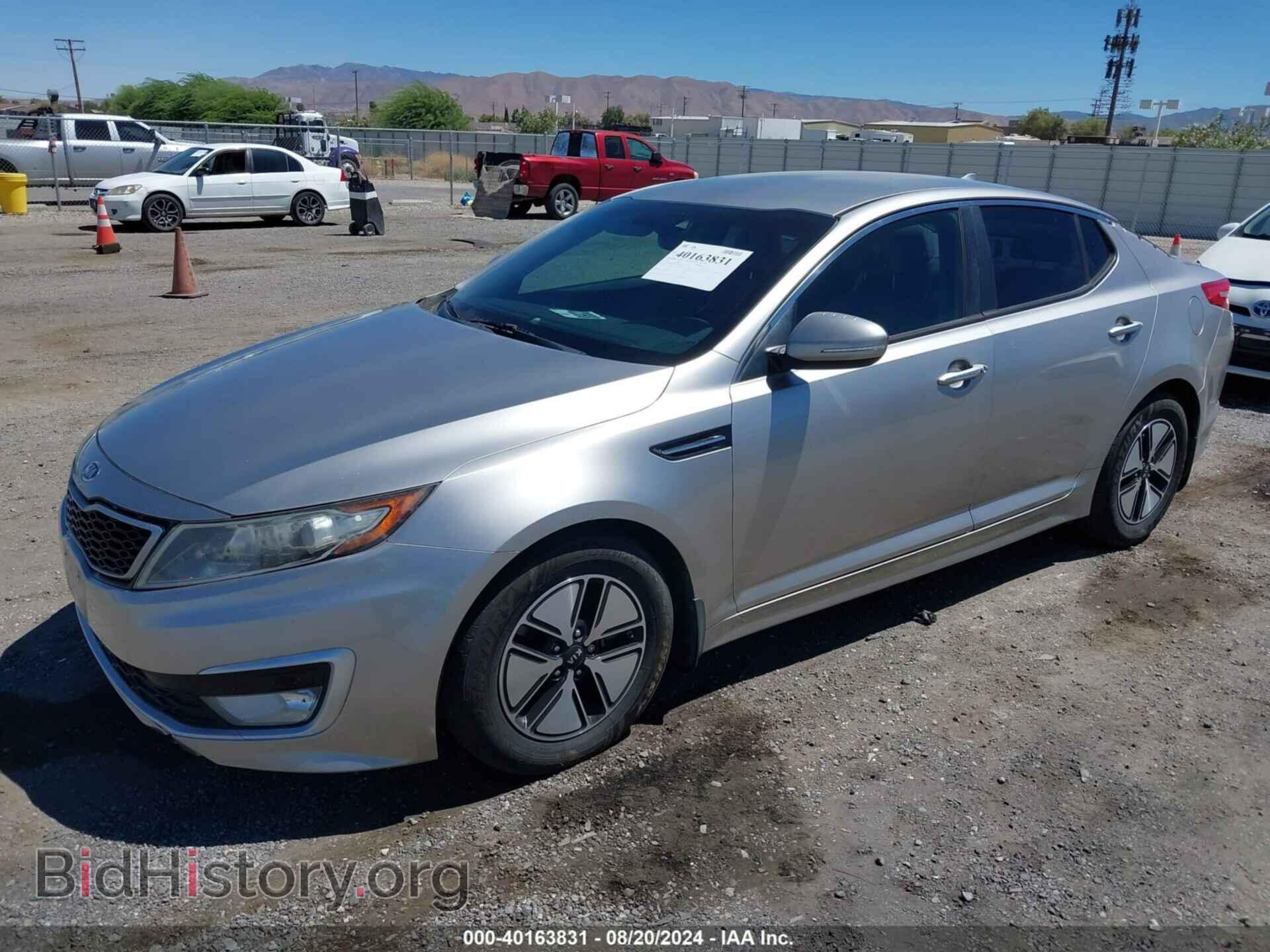 2012 KIA OPTIMA HYBRID - VIN: KNAGM4AD3C5014118 - Фото 2