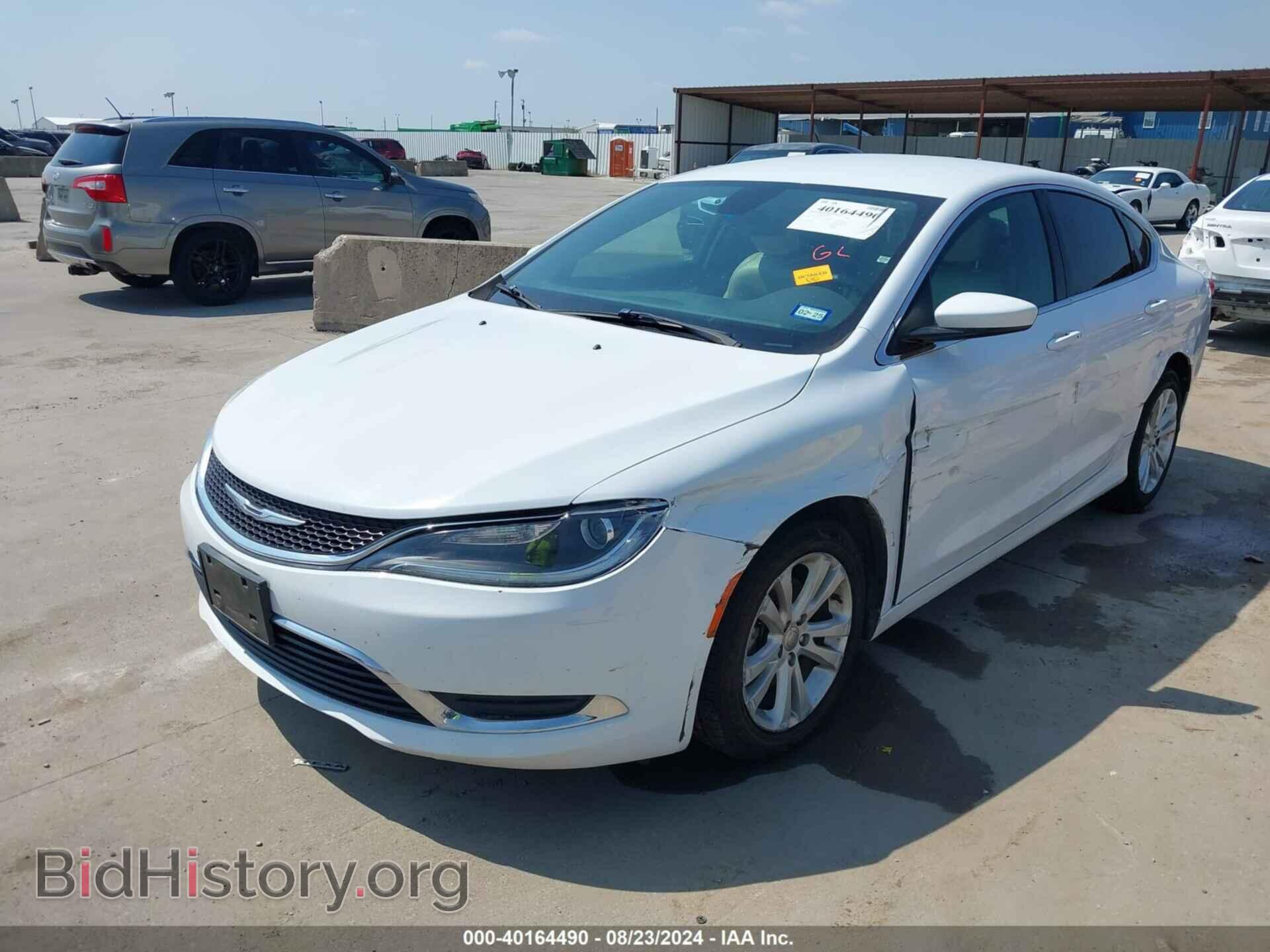 2016 CHRYSLER 200 - VIN: 1C3CCCAB6GN184237 - Фото 2