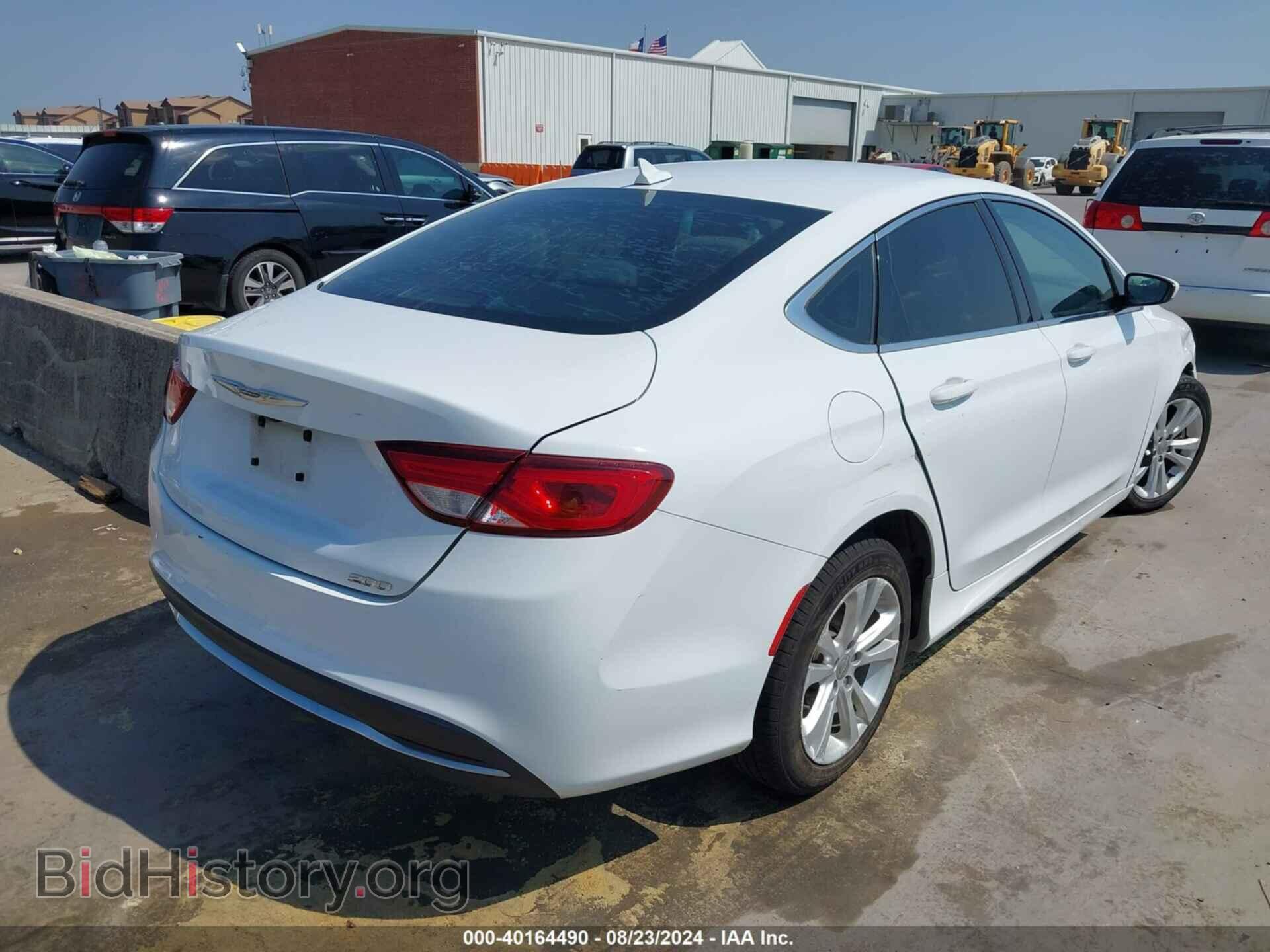 2016 CHRYSLER 200 - VIN: 1C3CCCAB6GN184237 - Фото 4