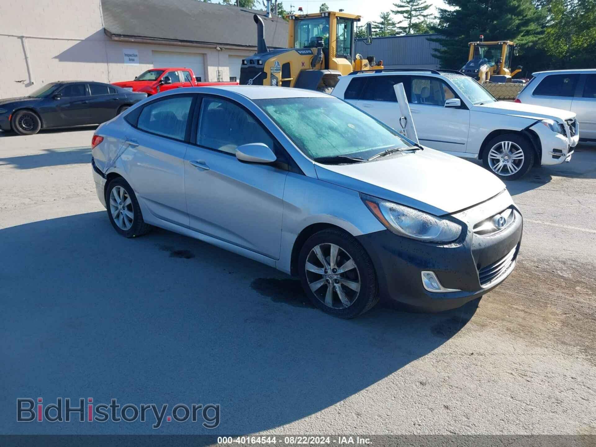 Фотография KMHCU4AE2CU225063 - HYUNDAI ACCENT 2012