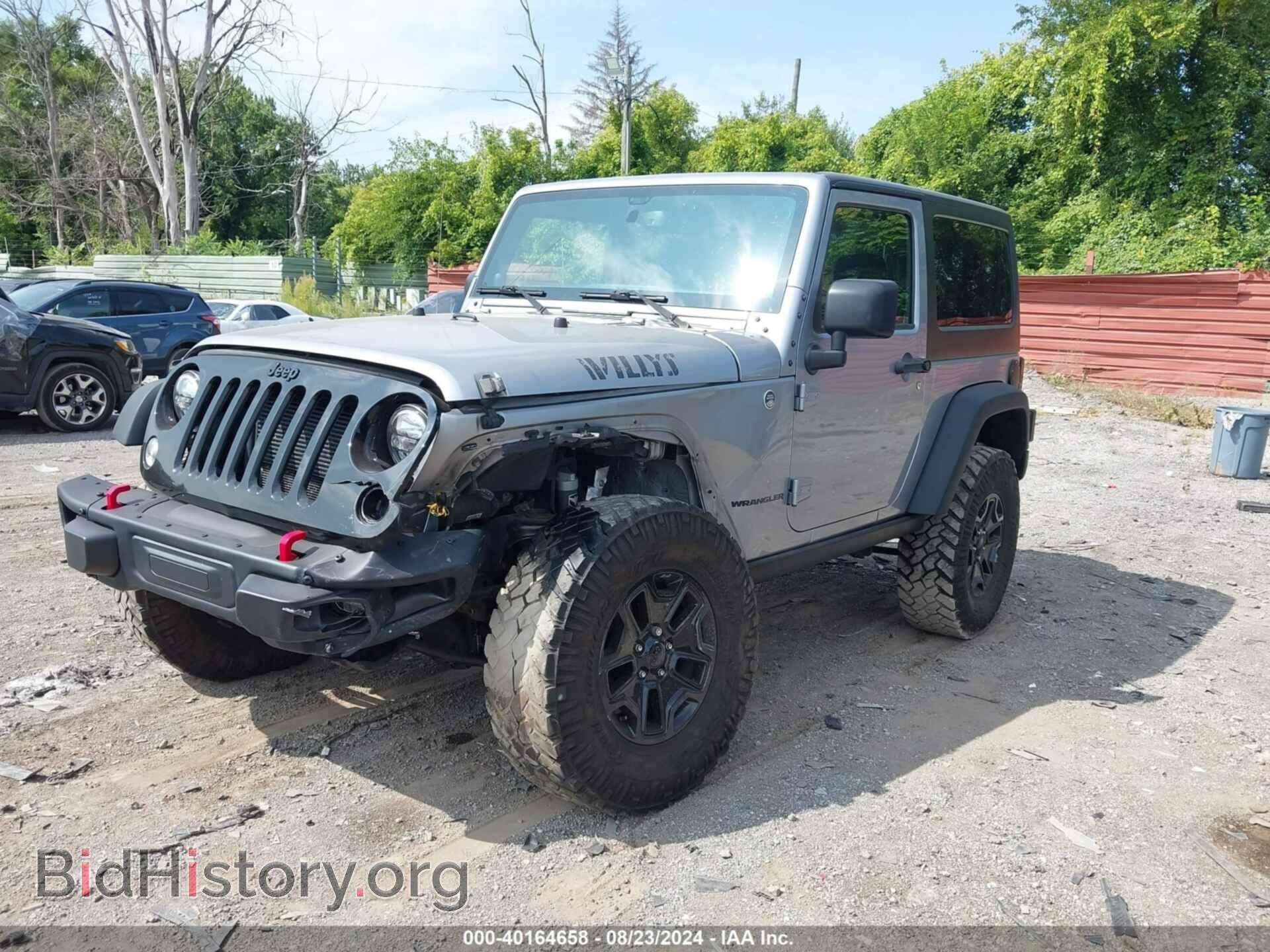 2014 JEEP WRANGLER - VIN: 1C4AJWAG2EL303643 - Фото 2