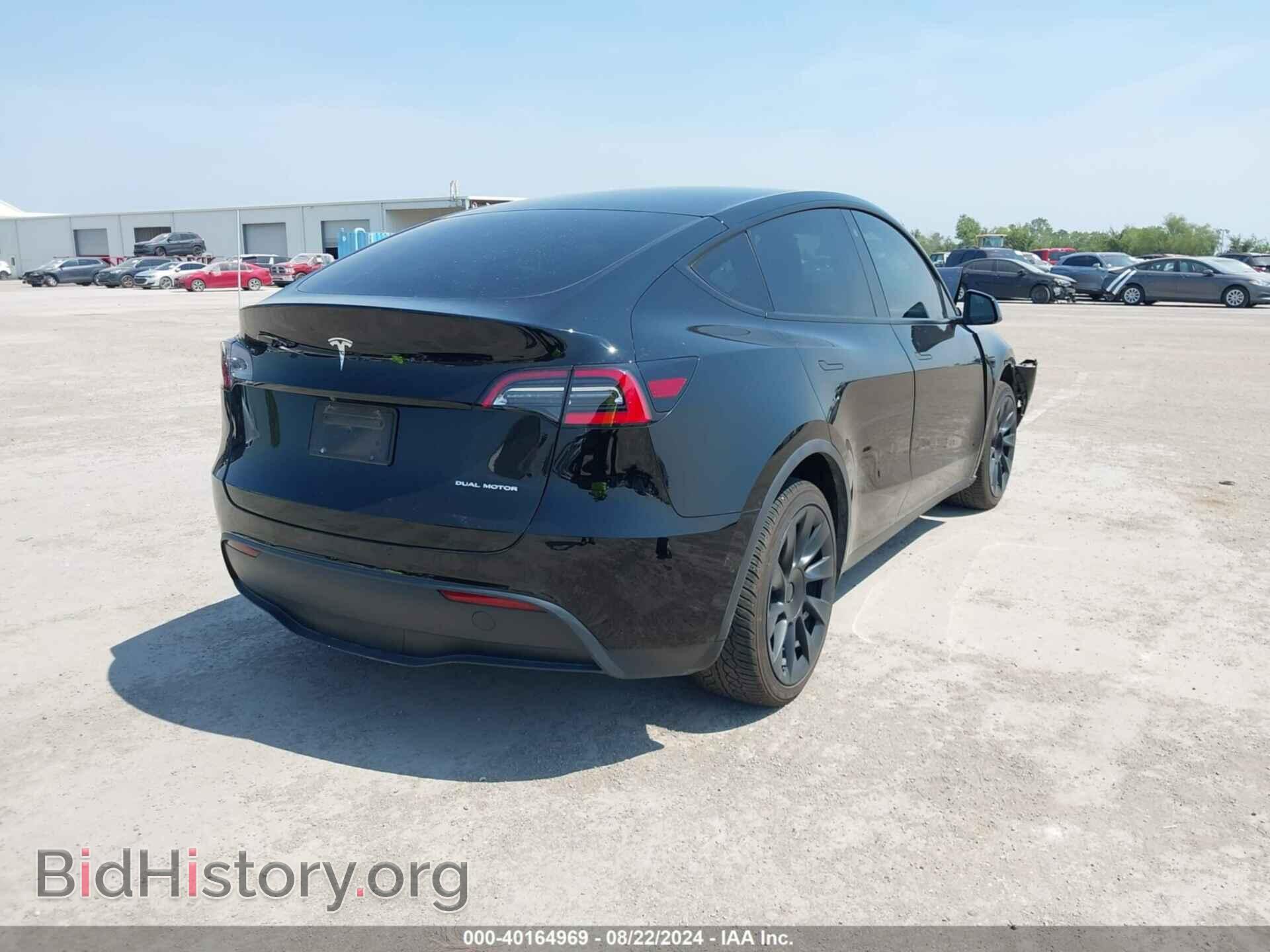 2021 TESLA MODEL Y - VIN: 5YJYGDEEXMF088248 - Фото 4