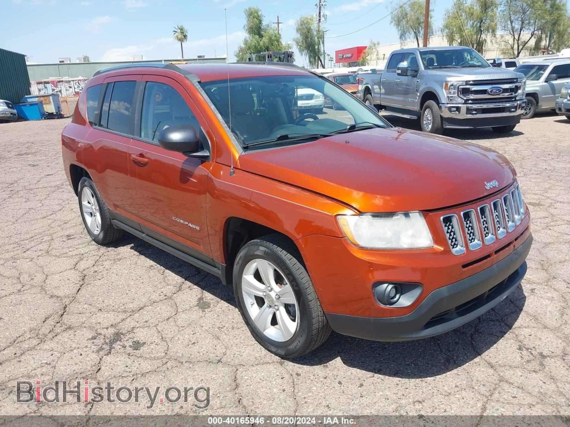 Фотография 1C4NJCBB6CD605933 - JEEP COMPASS 2012