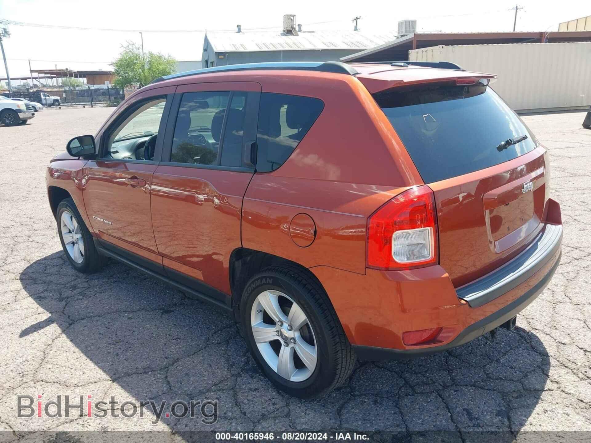 2012 JEEP COMPASS - VIN: 1C4NJCBB6CD605933 - Фото 3