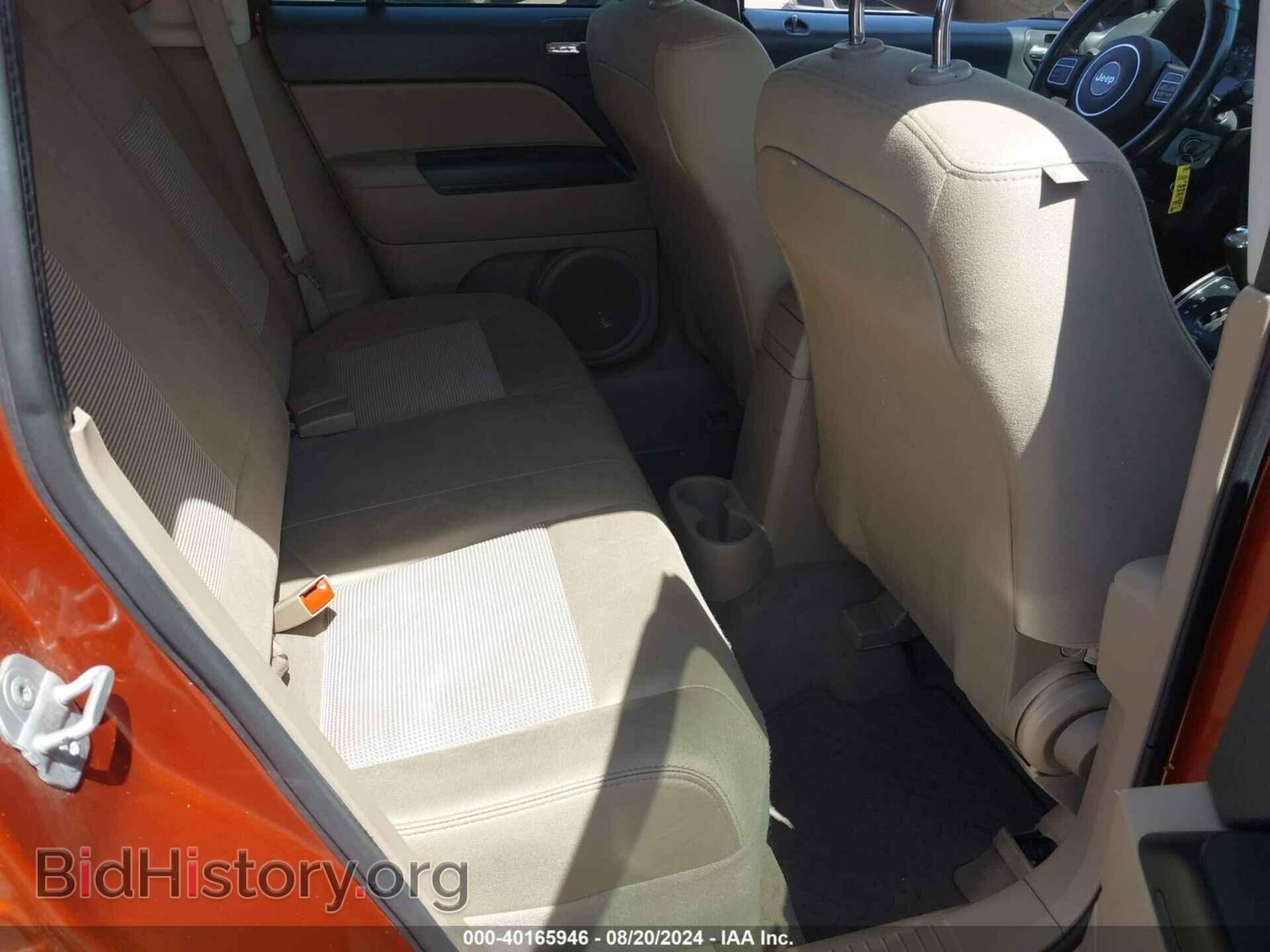 2012 JEEP COMPASS - VIN: 1C4NJCBB6CD605933 - Фото 8