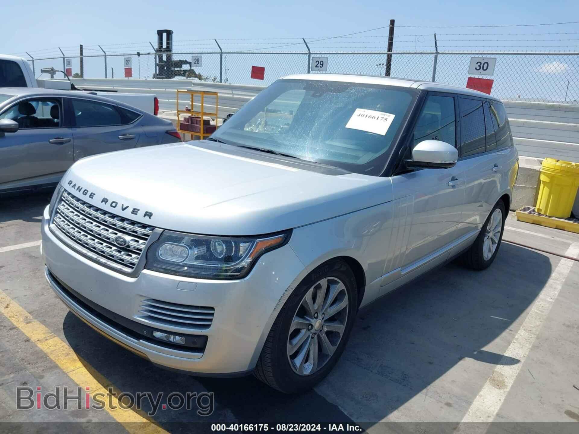 2014 LAND ROVER RANGE ROVER - VIN: SALGS2VF2EA126128 - Фото 2