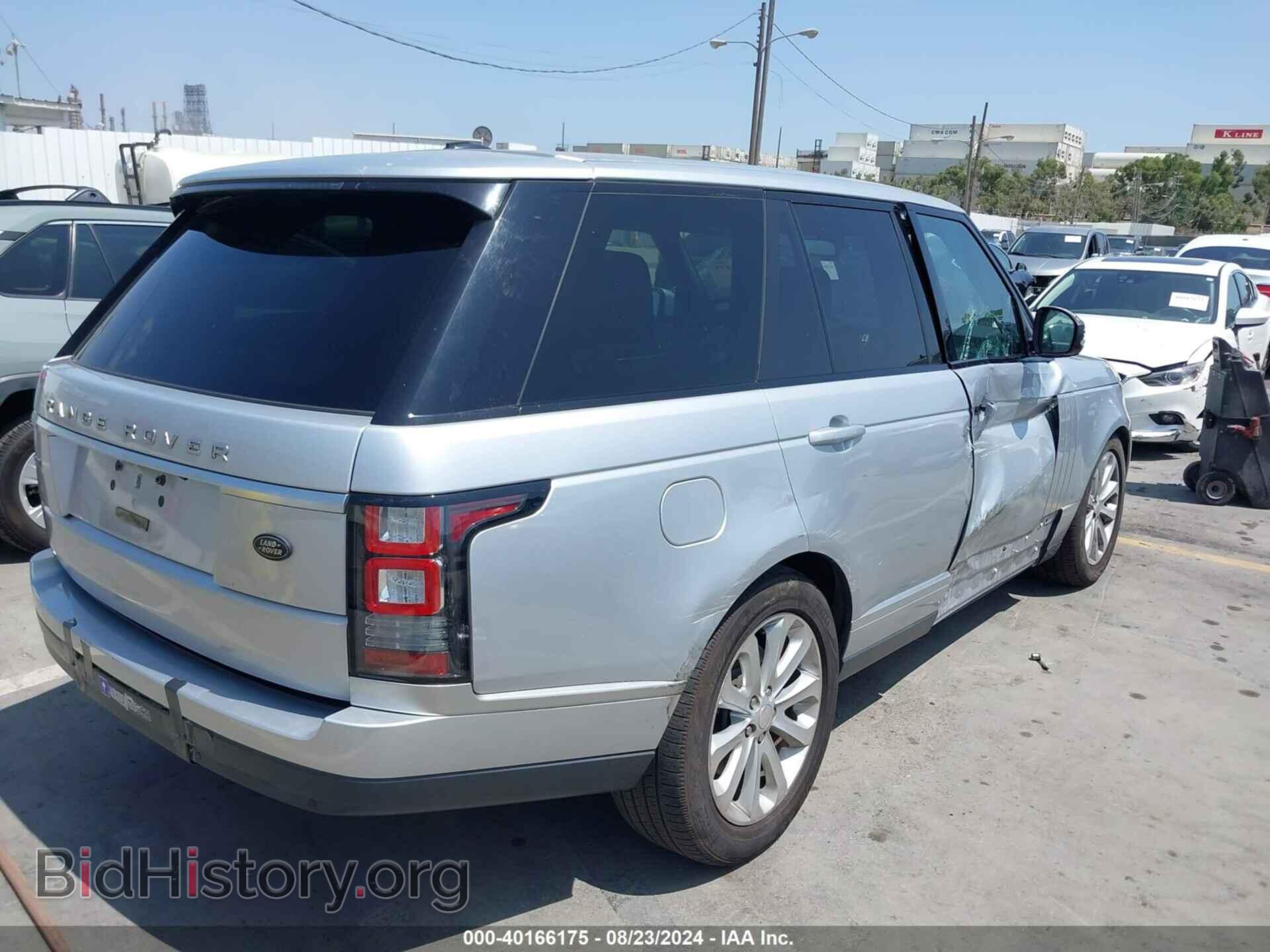 2014 LAND ROVER RANGE ROVER - VIN: SALGS2VF2EA126128 - Фото 4