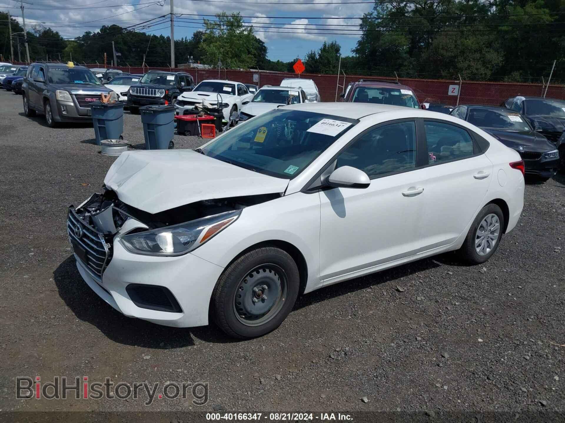 2022 HYUNDAI ACCENT - VIN: 3KPC24A61NE161005 - Фото 2